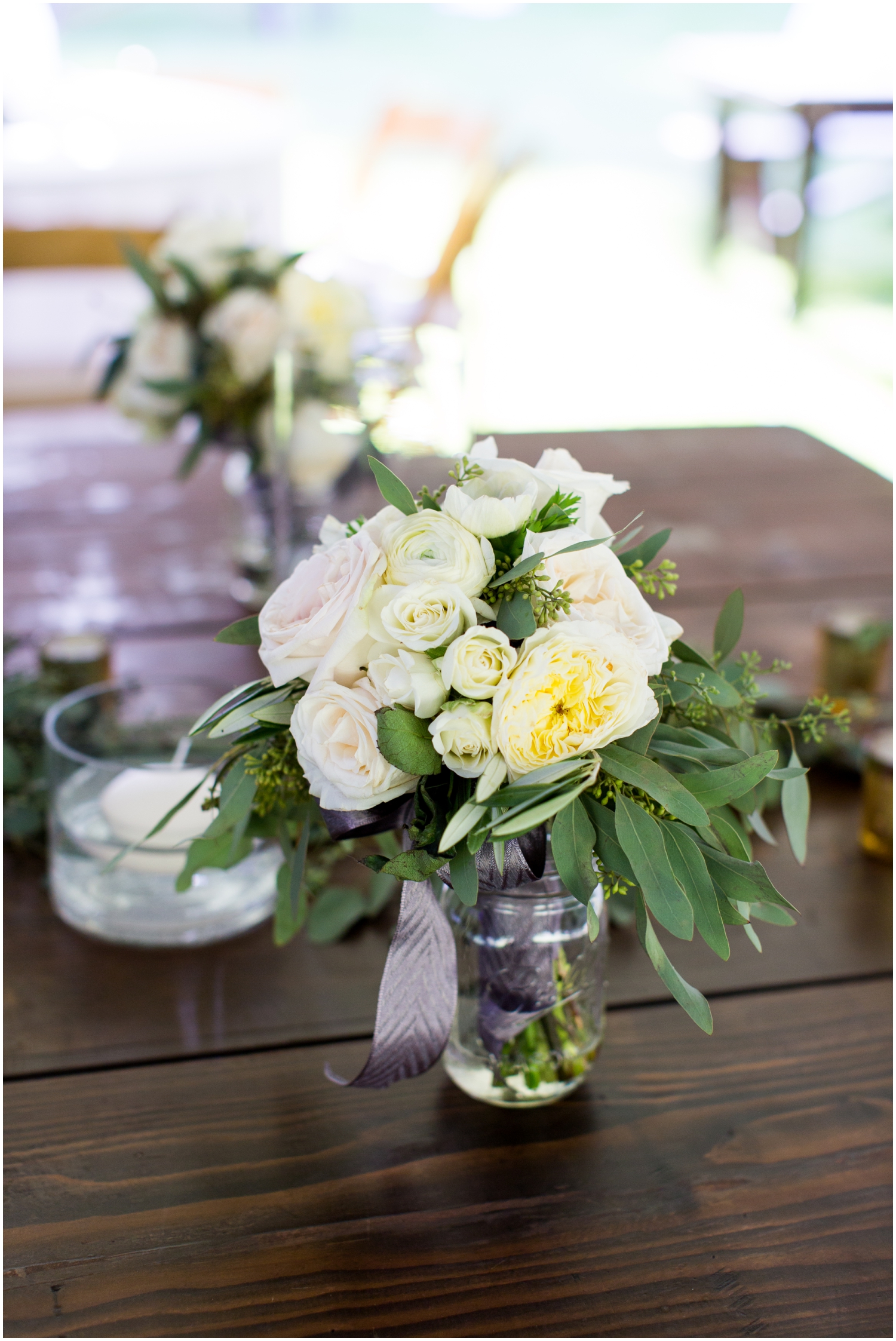  Outdoor wedding centerpiece floral 