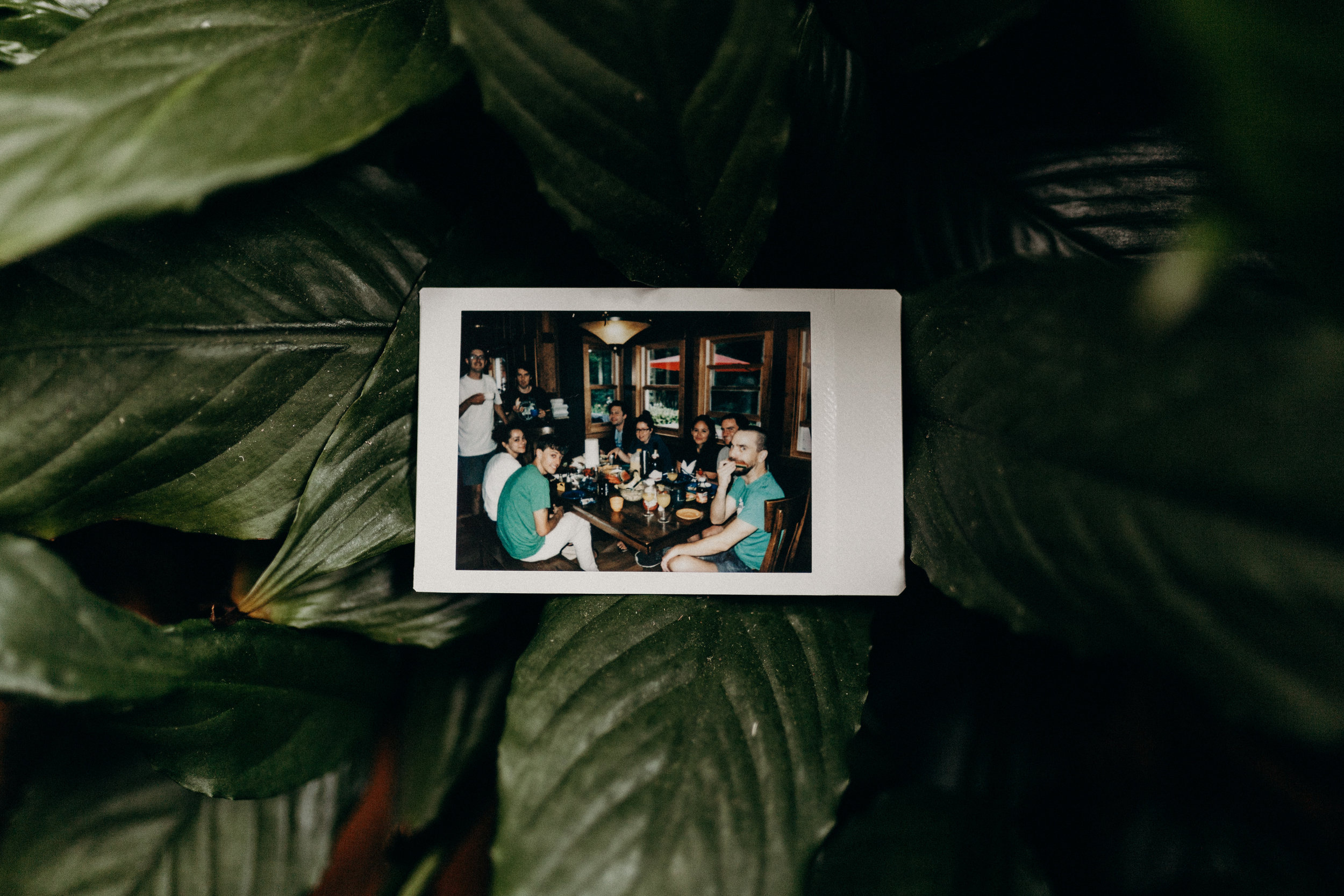  Polaroid groomsmen picture 