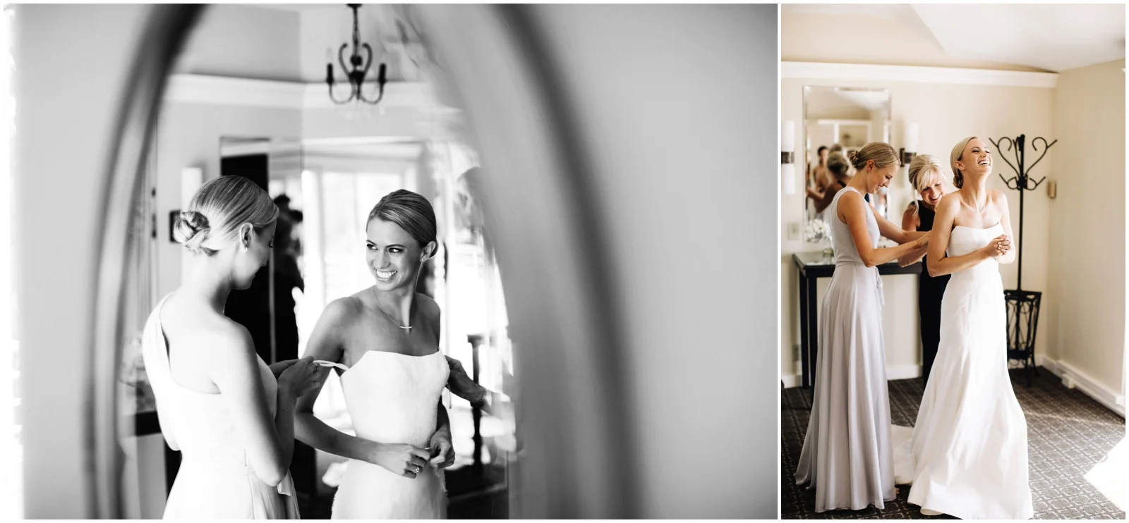 Minnesota Wedding Planner. Lafayette Club Wedding. Bride getting ready for her wedding