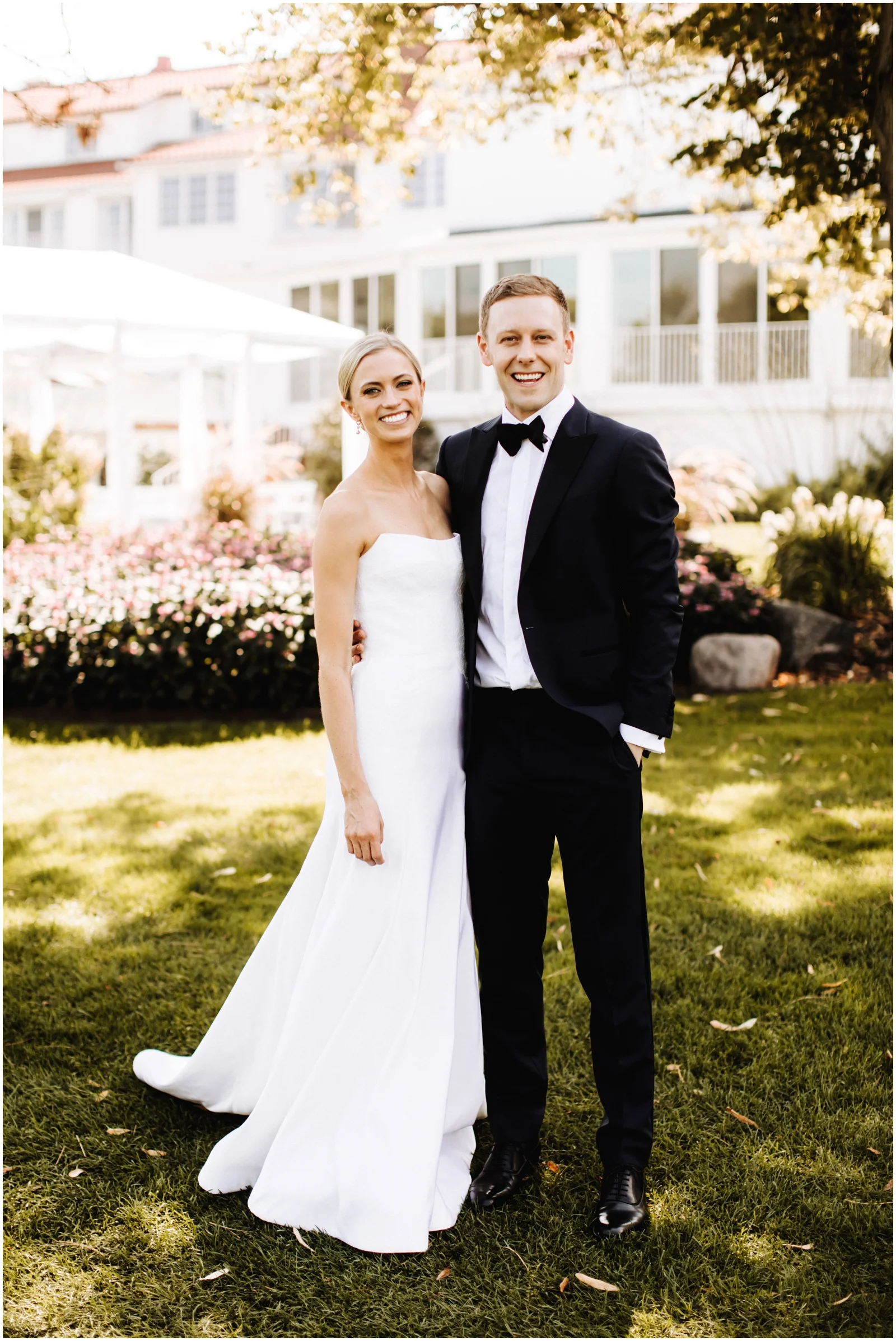 Minnesota Wedding Planner. Lafayette Club Wedding. Bride and groom before their wedding ceremony
