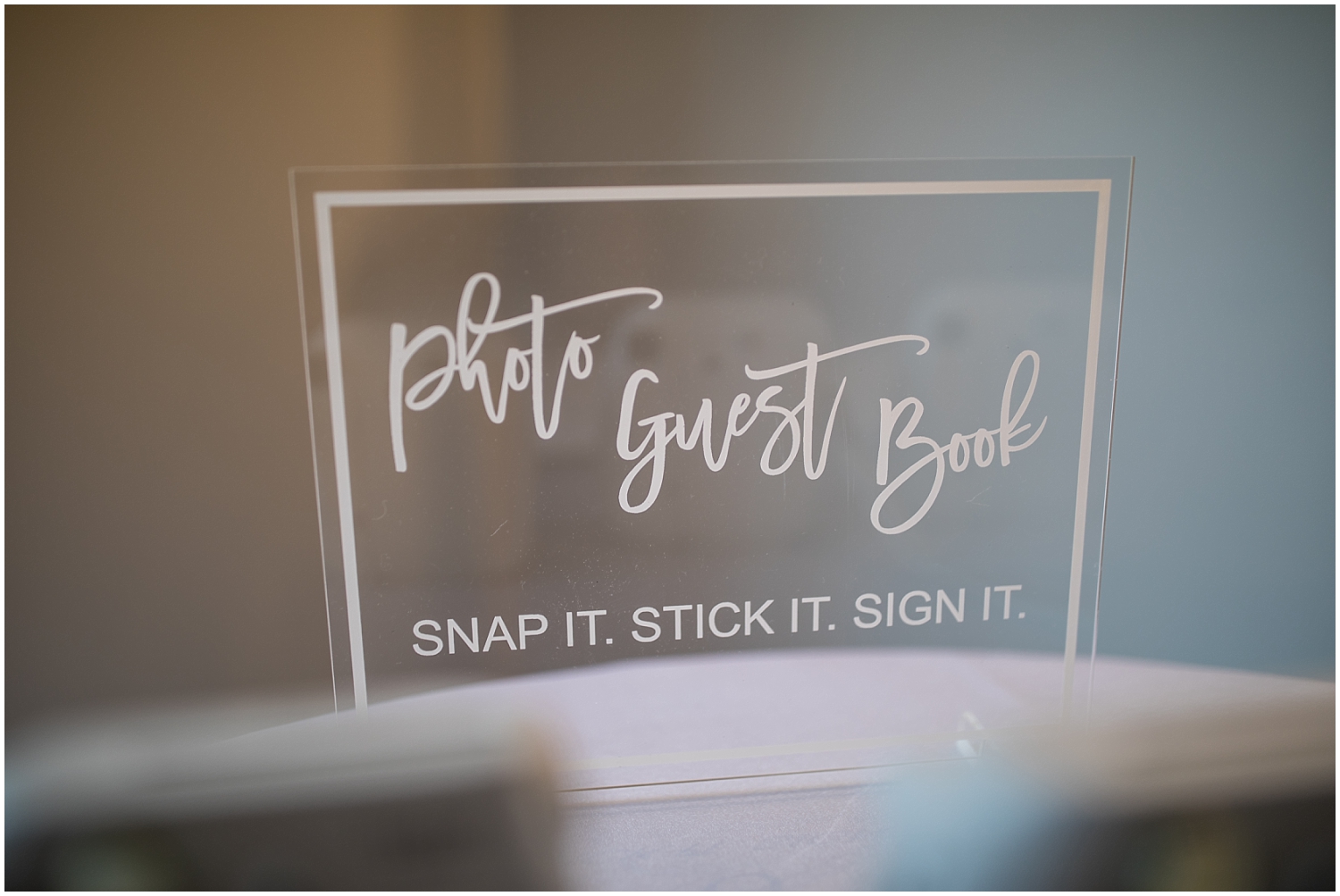 Photo guest book inspiration