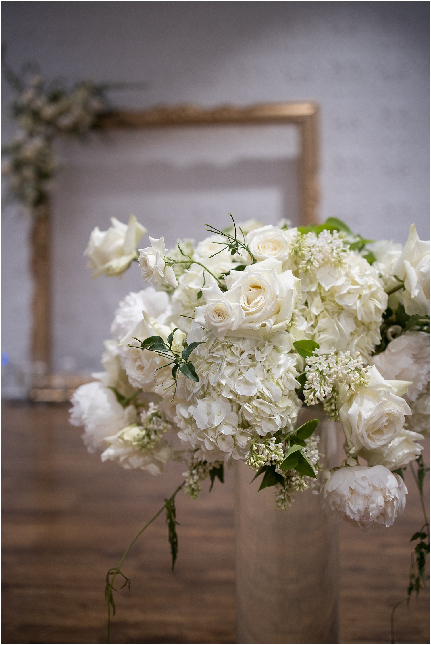  White Wedding Floral Decor 