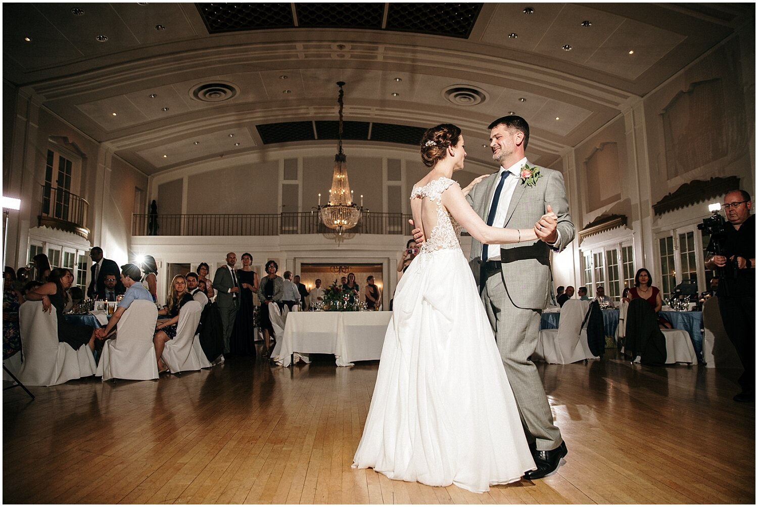 bride and groom’s first dance