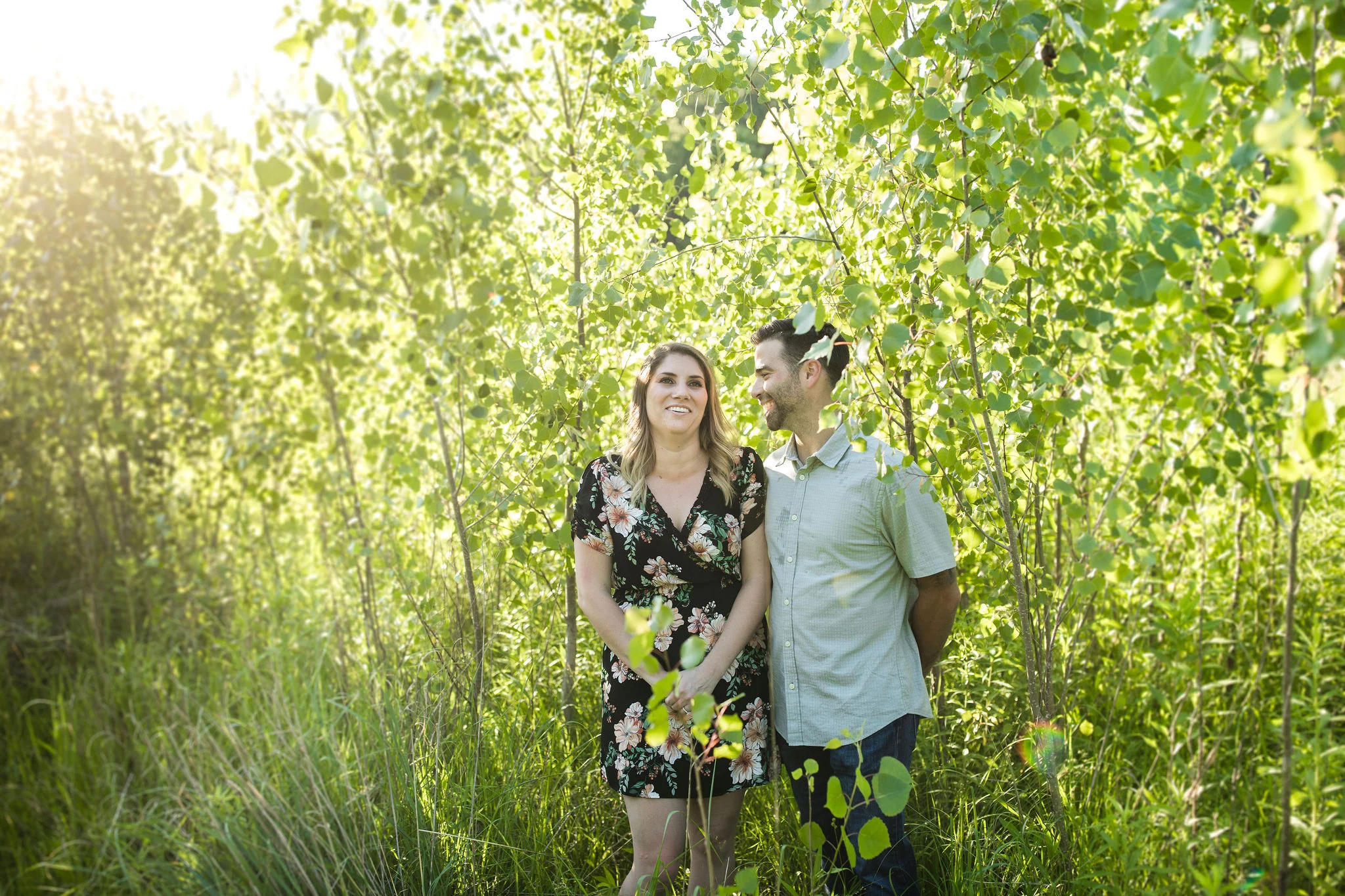 Adam + Amber's Engagement Session 