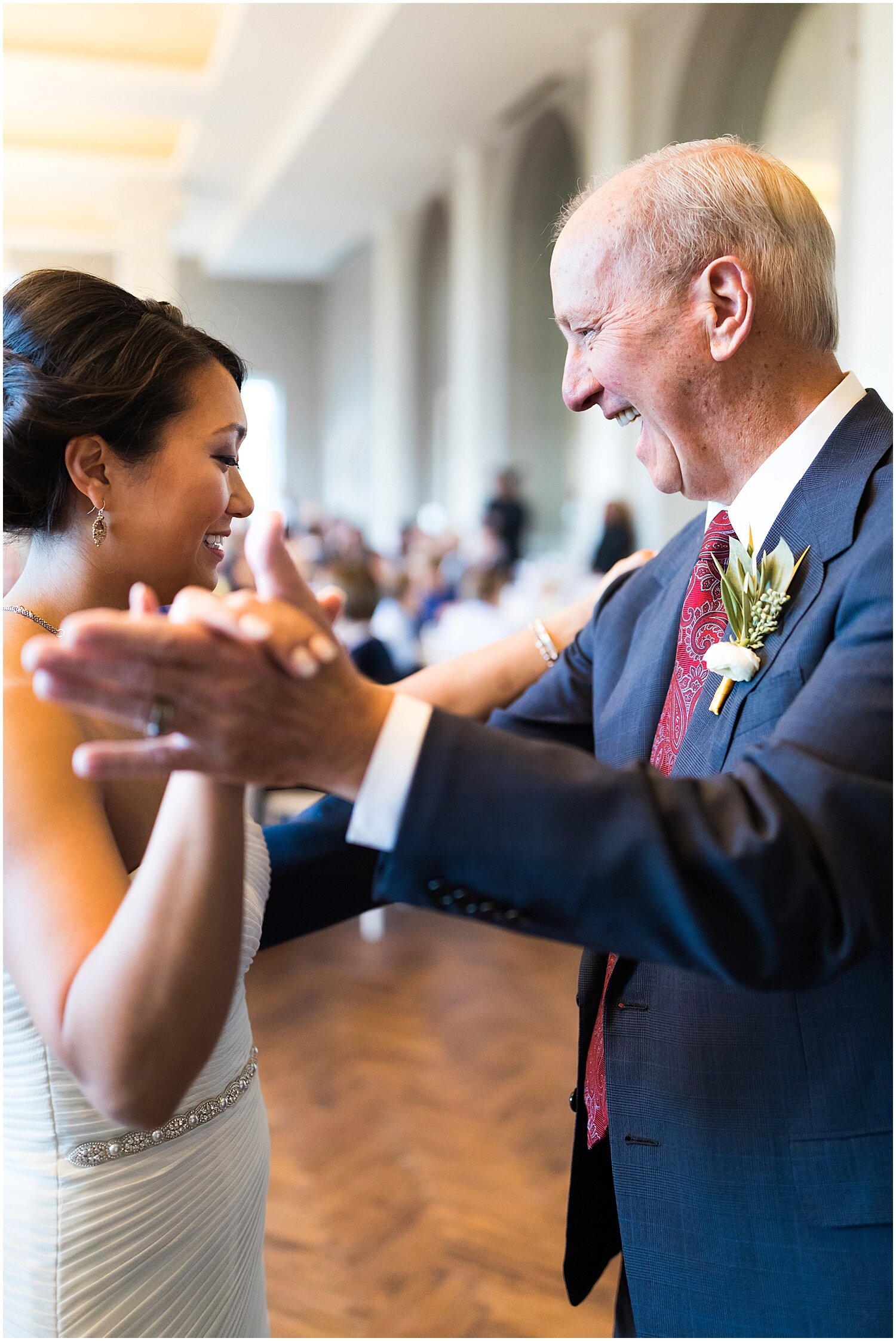  bride and father dance in MPLS wedding 