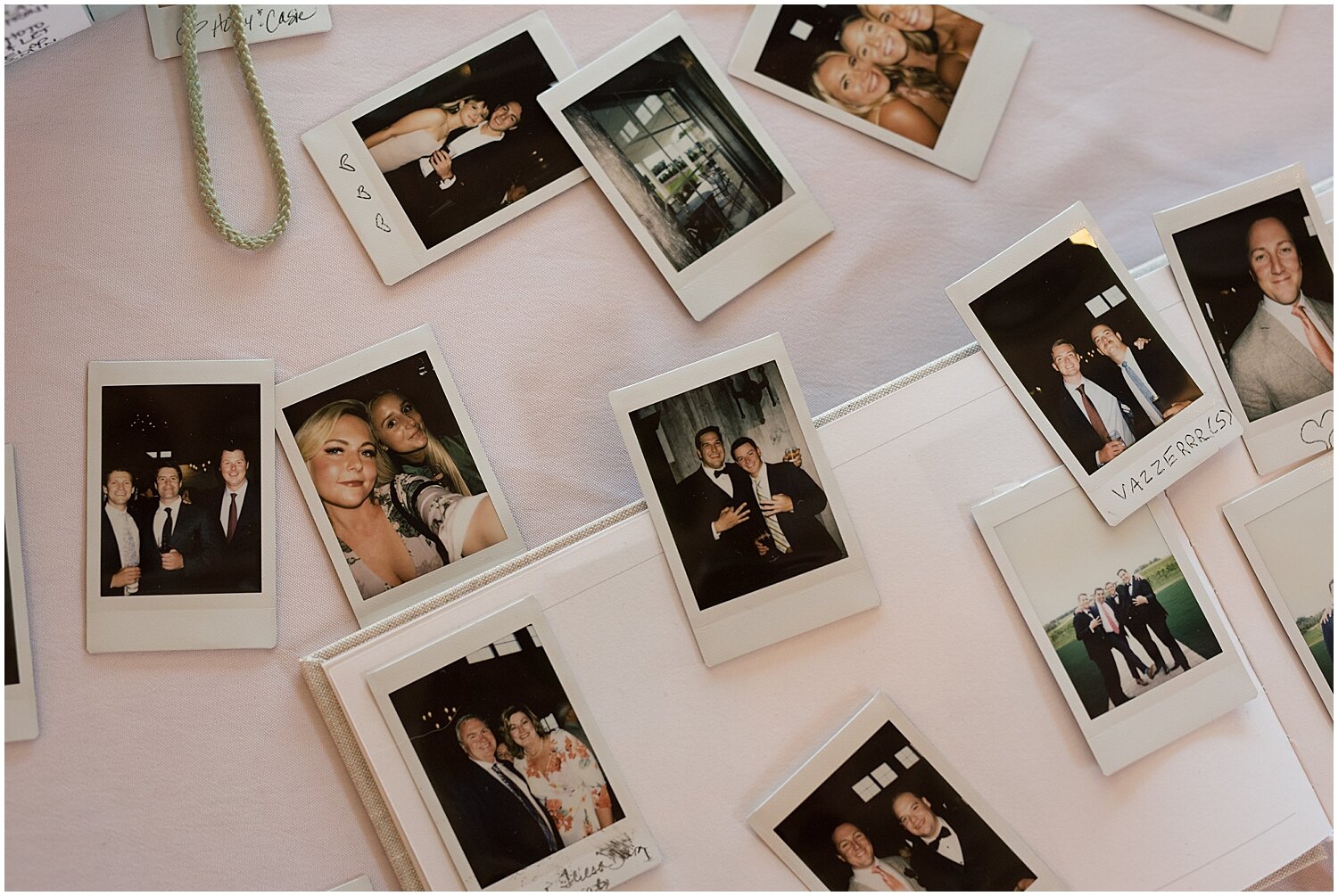  polaroid photos for wedding guests 
