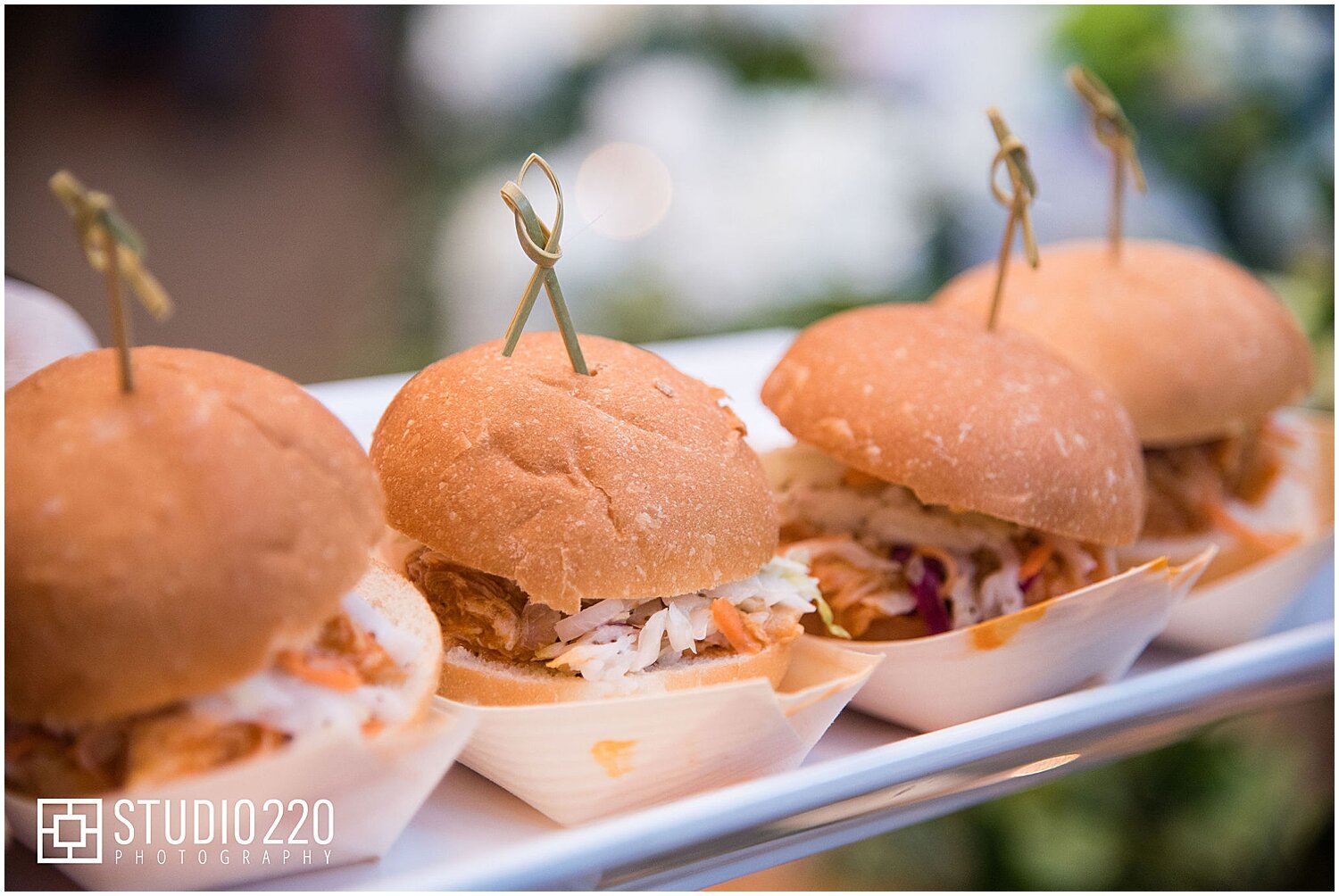  Burgers for wedding reception 