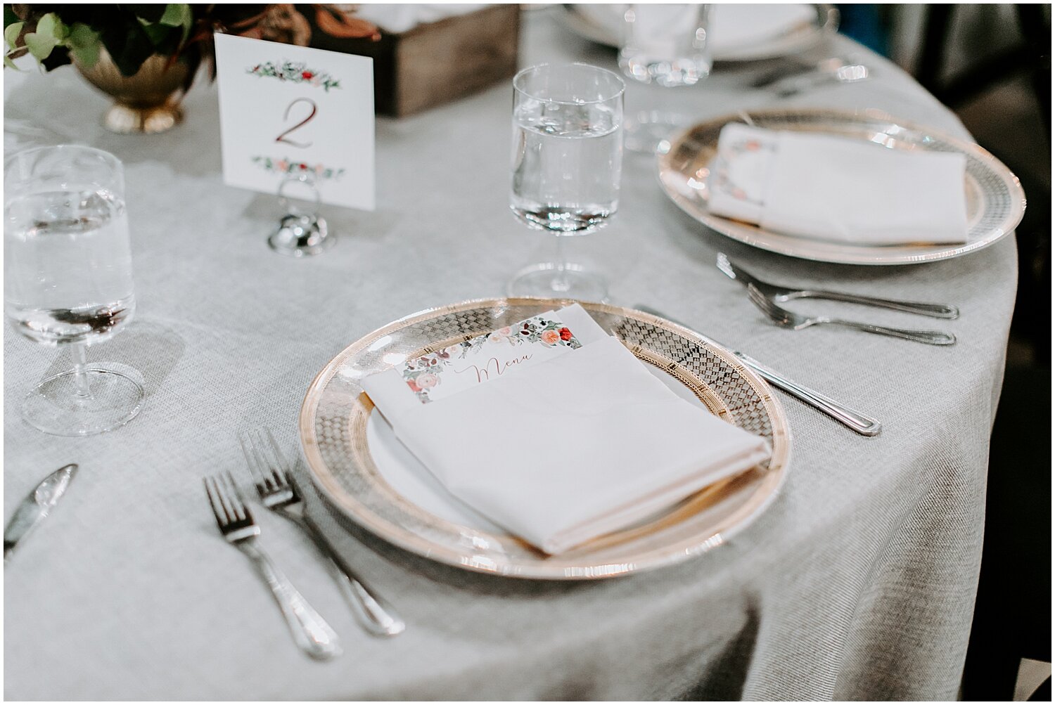  wedding table setting  