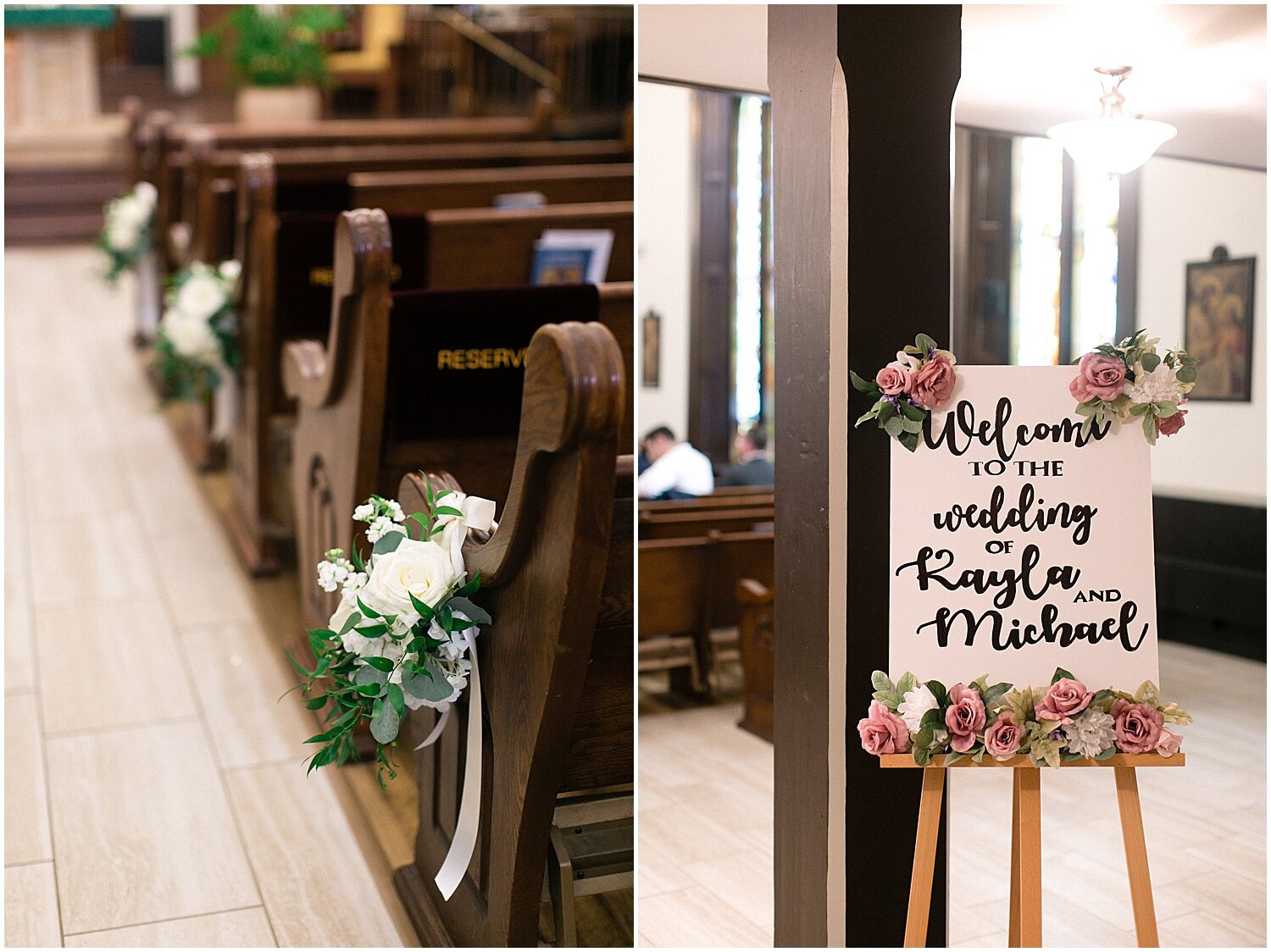  simple aisle marker decor for wedding ceremony 