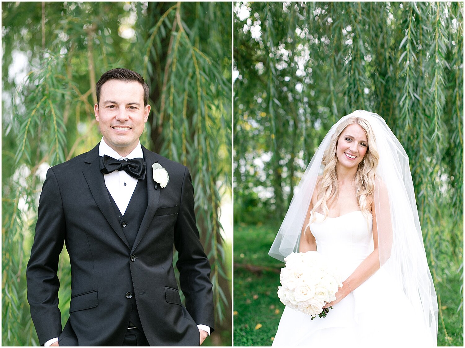  bride and groom portrait 