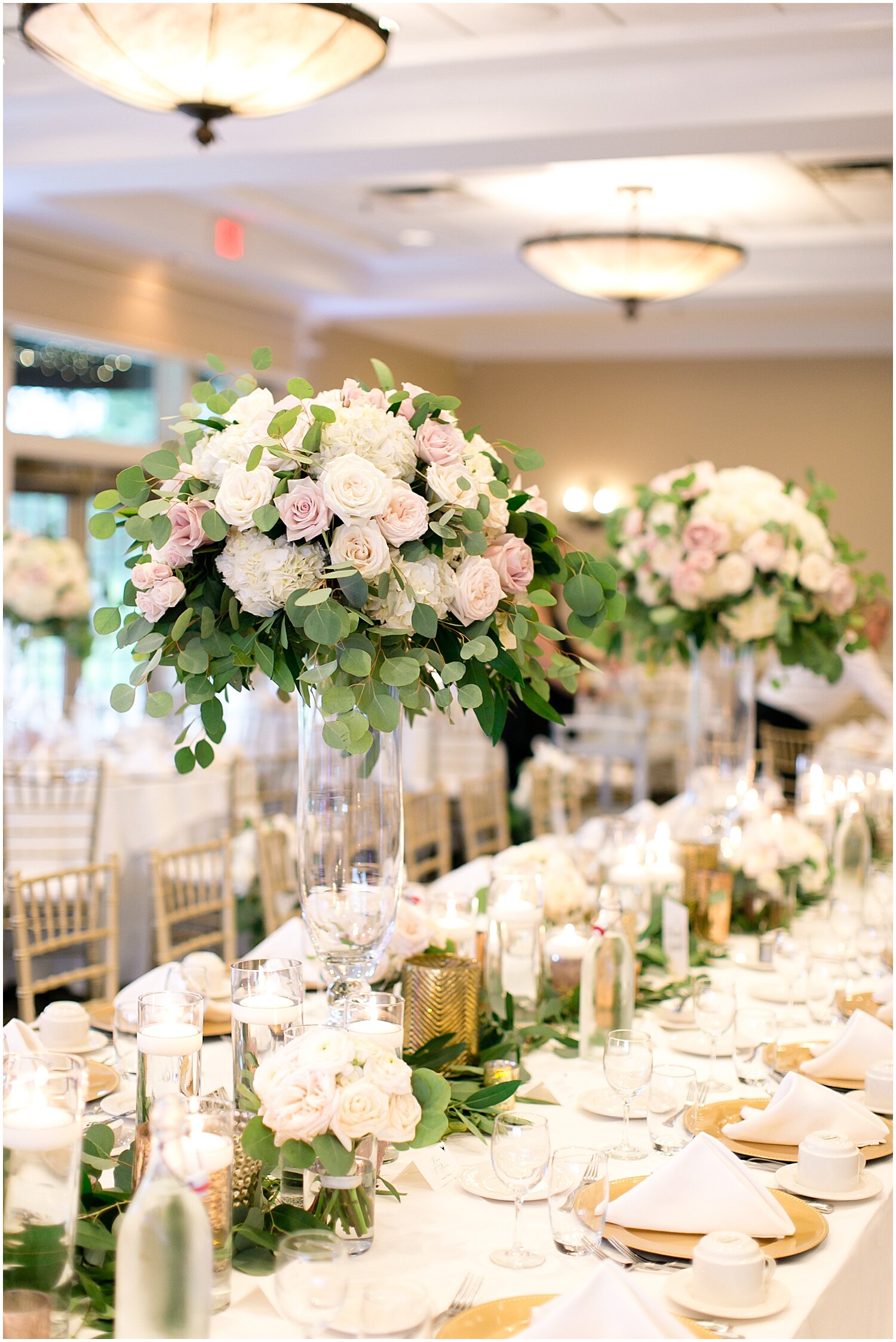  tall wedding centerpieces  