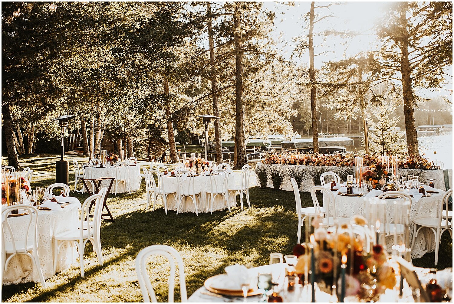  outdoor wedding reception 