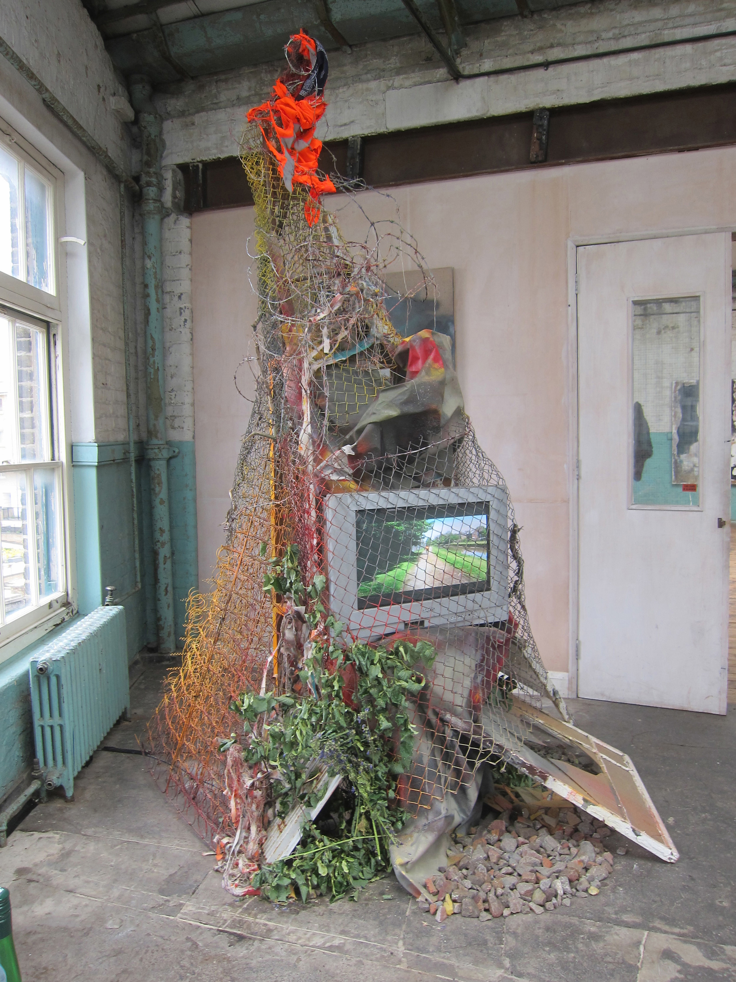   Vandal Safari 002.&nbsp;   Mixed media.&nbsp;  Dimensions variable.   Liminal  at The Ragged School Museum, London 2015. 