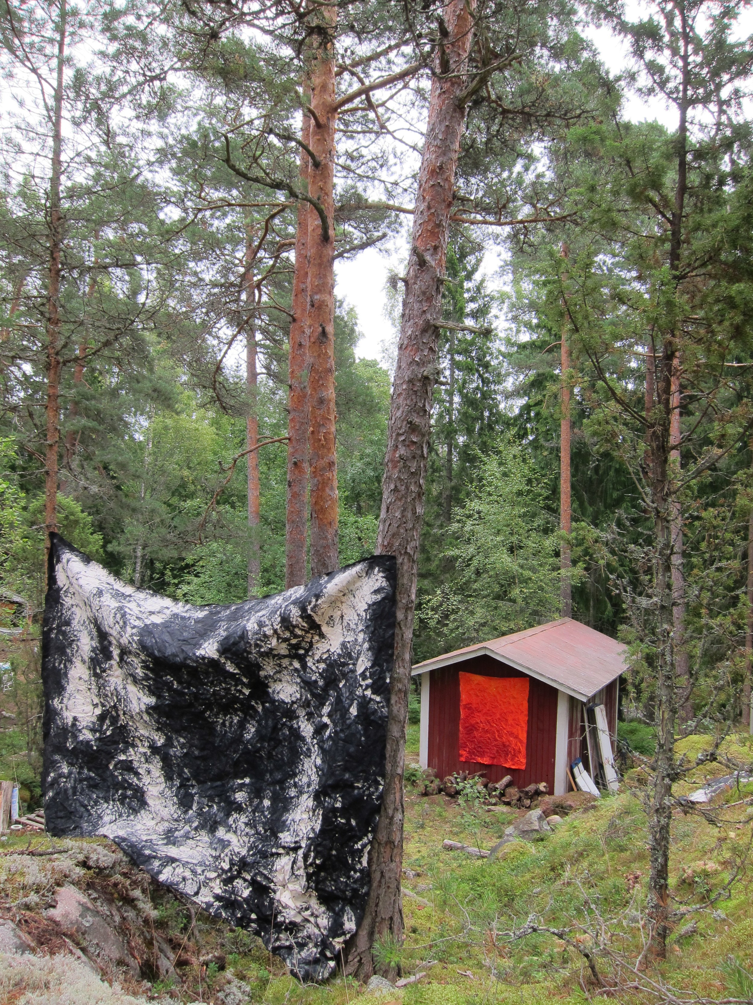  Forest studio.  Barösund, Finland 2017. 