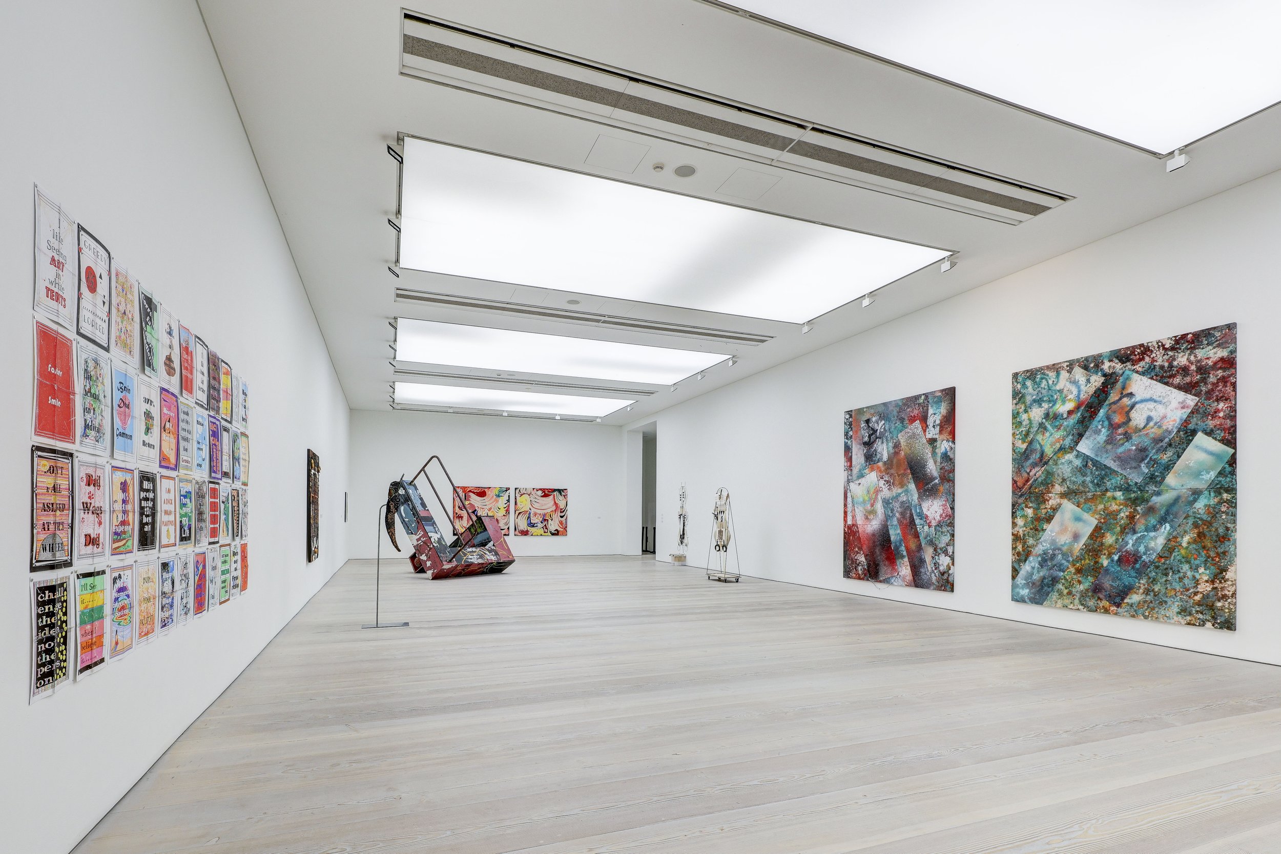  Installation view of the  Studio Response 4  group presentation  Gallery 4, Saatchi Gallery, London 2023  Show runs until 11th February 2024 