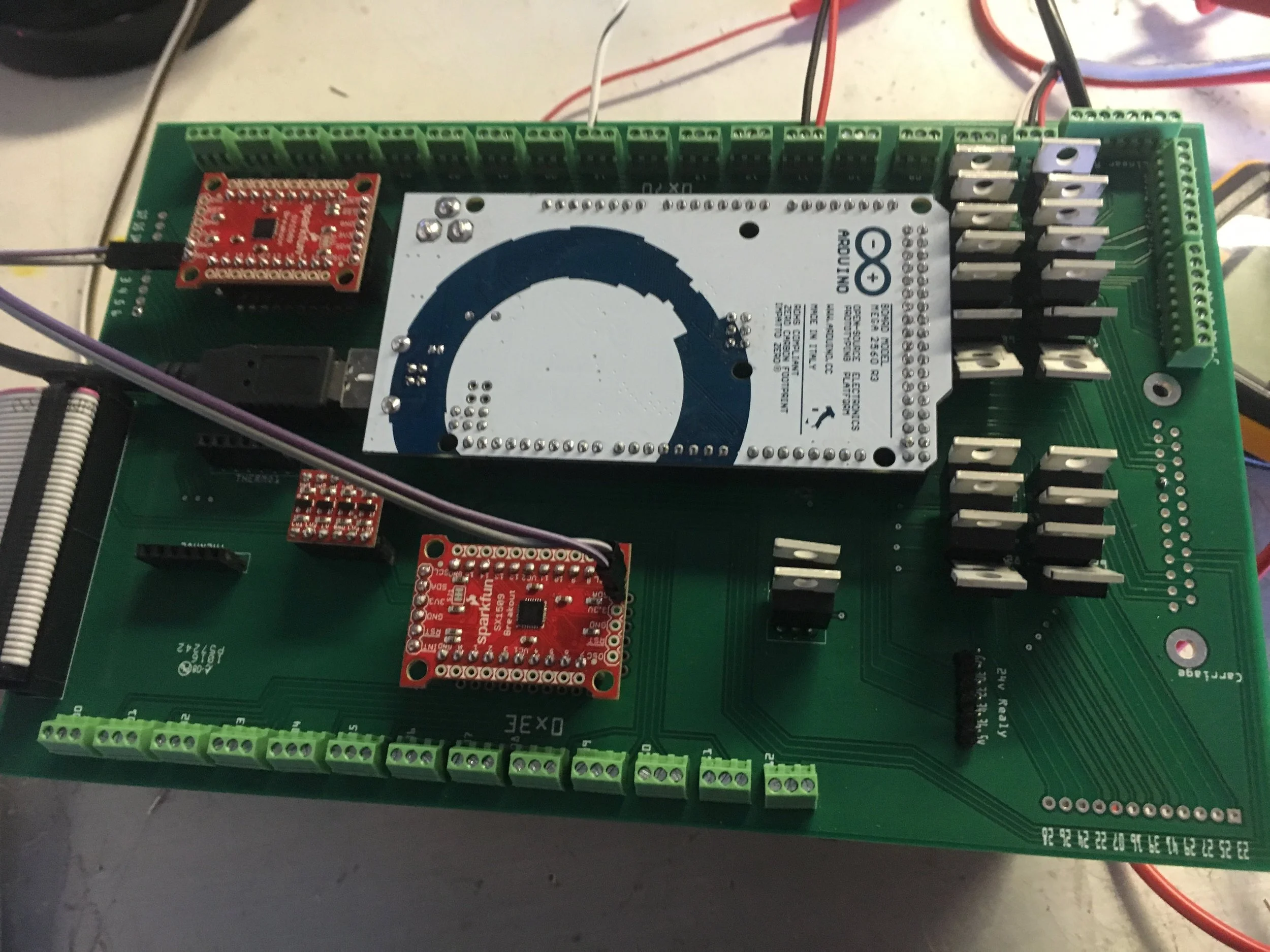 Single board electronics version 1.