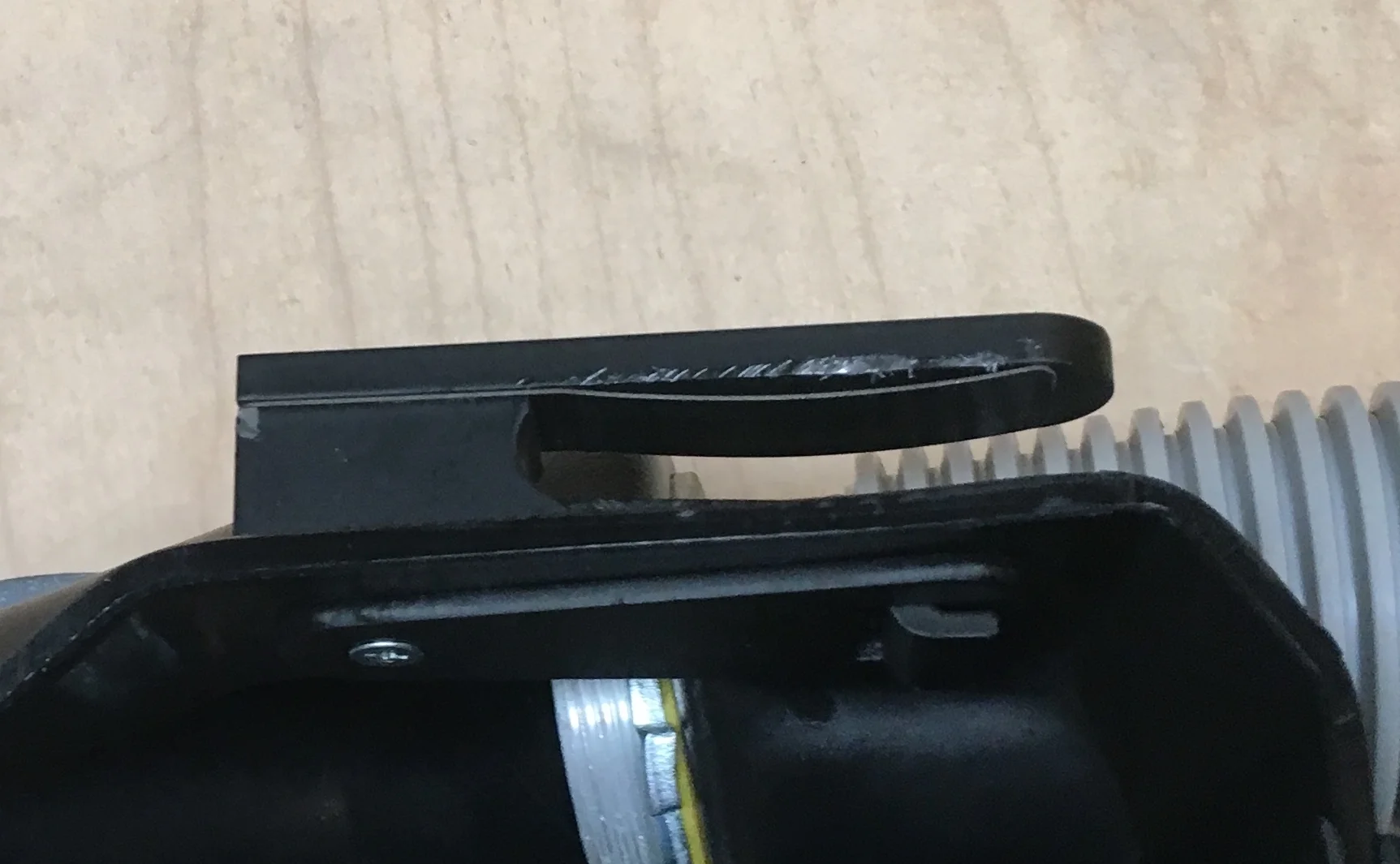 Factory proof for quick release mount.