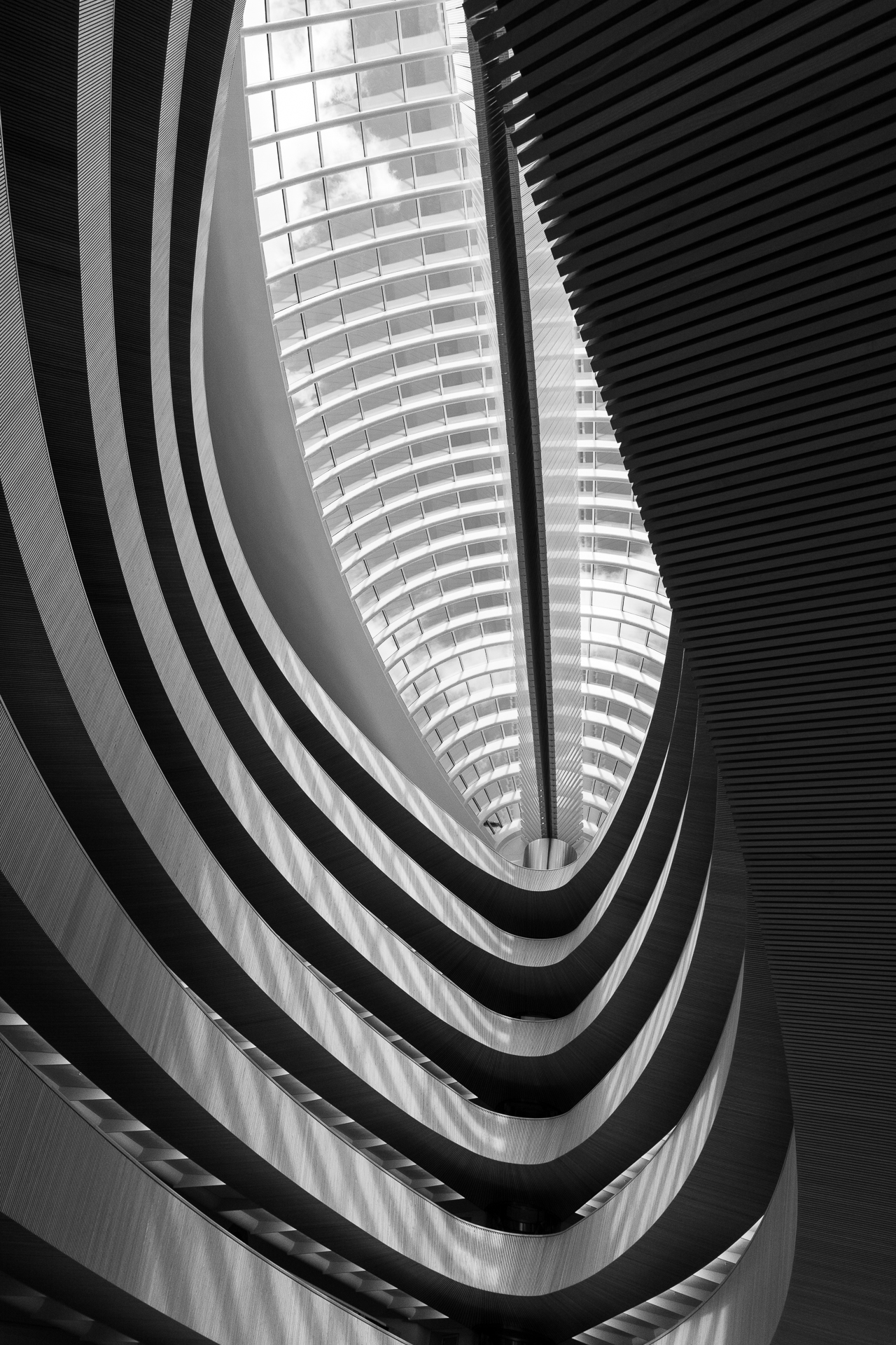 Santiago Calatrava / Bibliothek des Rechtswissenschaftlichen Instituts - Zürich