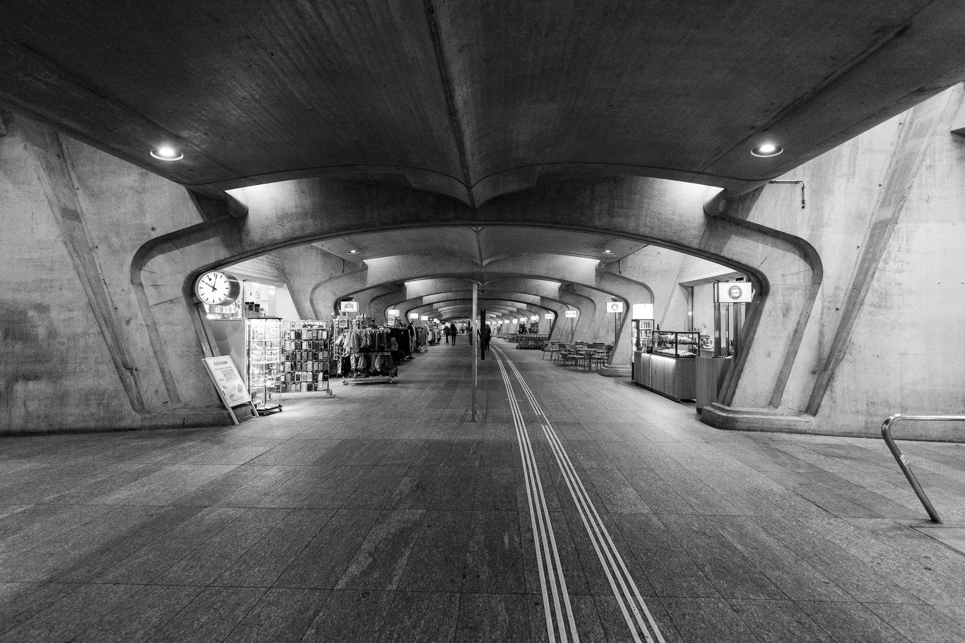 Santiago Calatrava / Zürich Stadelhofen railway station
