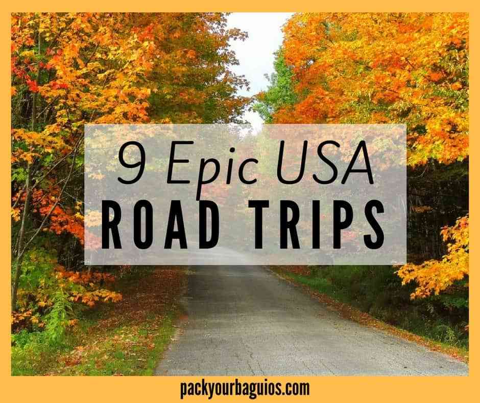 9 Epic Road USA Trips