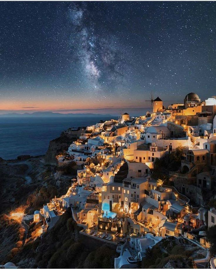 Santorini under the Stars