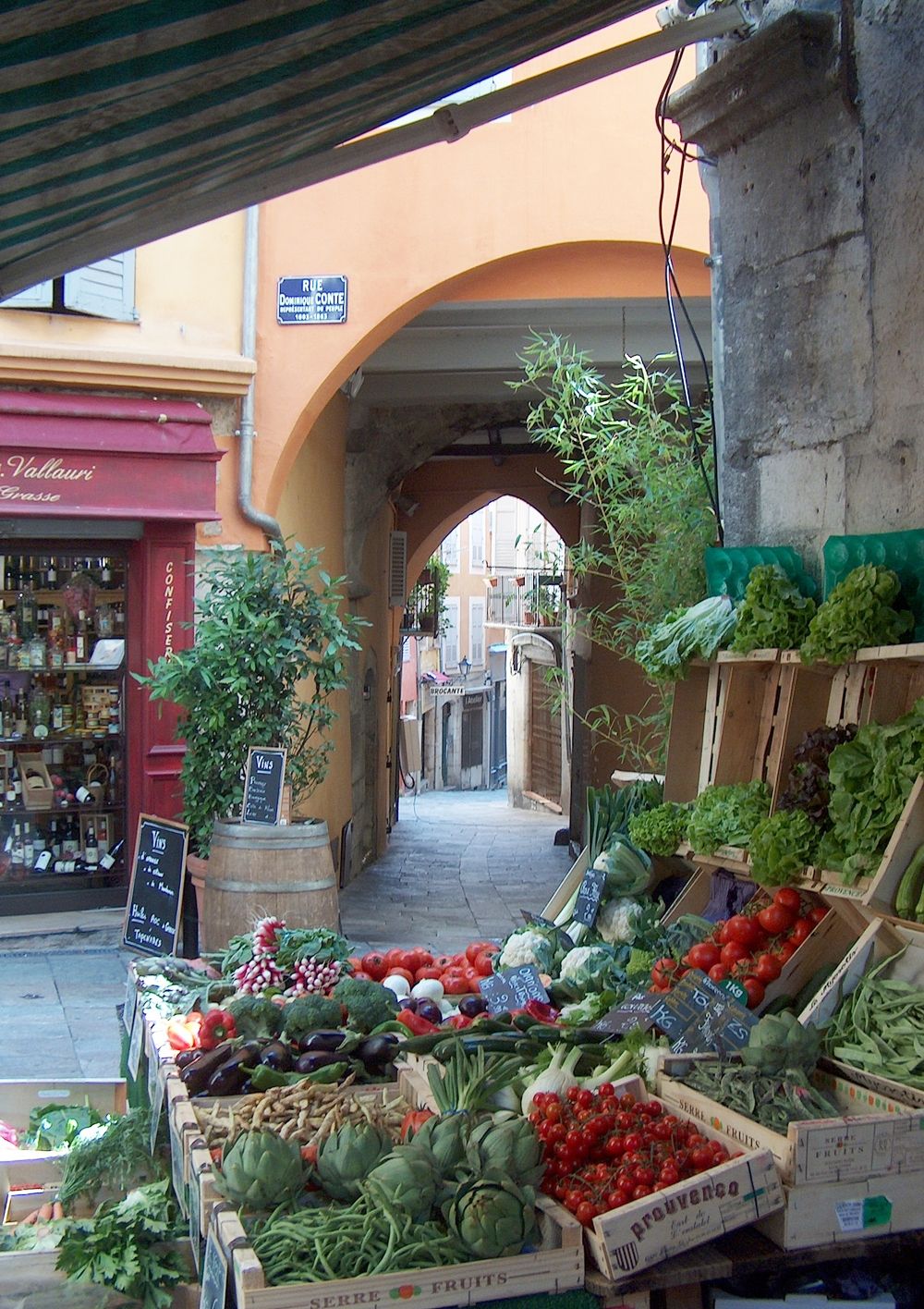 Typical marketplace in Mediterrean