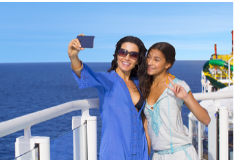 FREE UNLIMITED WIFI Ocean-views and above cabin categories also receive 1 free Unlimited Internet package for the stateroom. Share your vacation moments while at sea with unlimited web surfing, social media and email access. It's all at your fingertips.