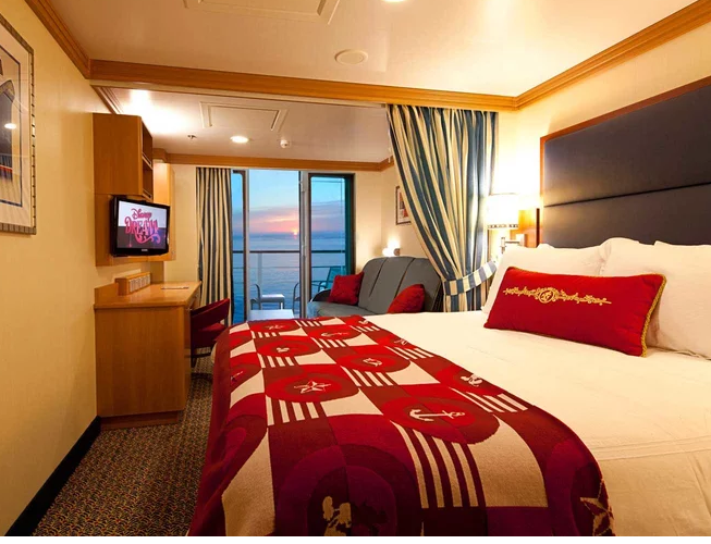 State Rooms - If you’d rather call it an early night, there's a range of films on-demand within state rooms. Cabins have a “split” double bathroom and shower that can be used as a bathtub, as well as pull-down beds and fold-out couches so a family can stay together in one room. There is also the full complement of staterooms to fit anybody’s needs, Inside, Oceanview, Veranda or Suites. There’s also a laundry room aboard each ship that’s open 24 hours.