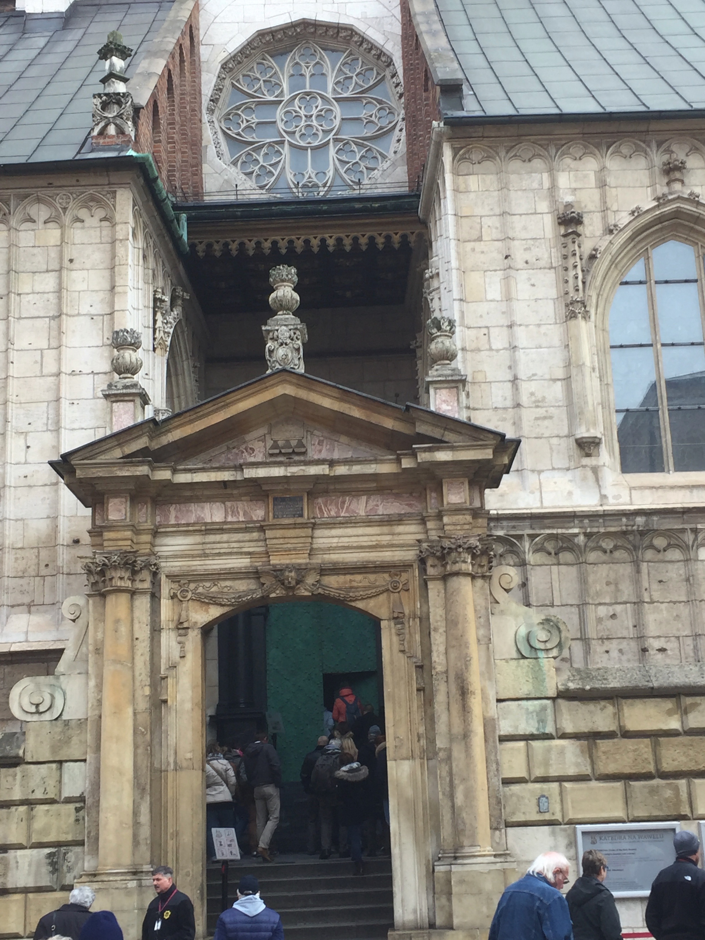Entrance to Wawel Castle