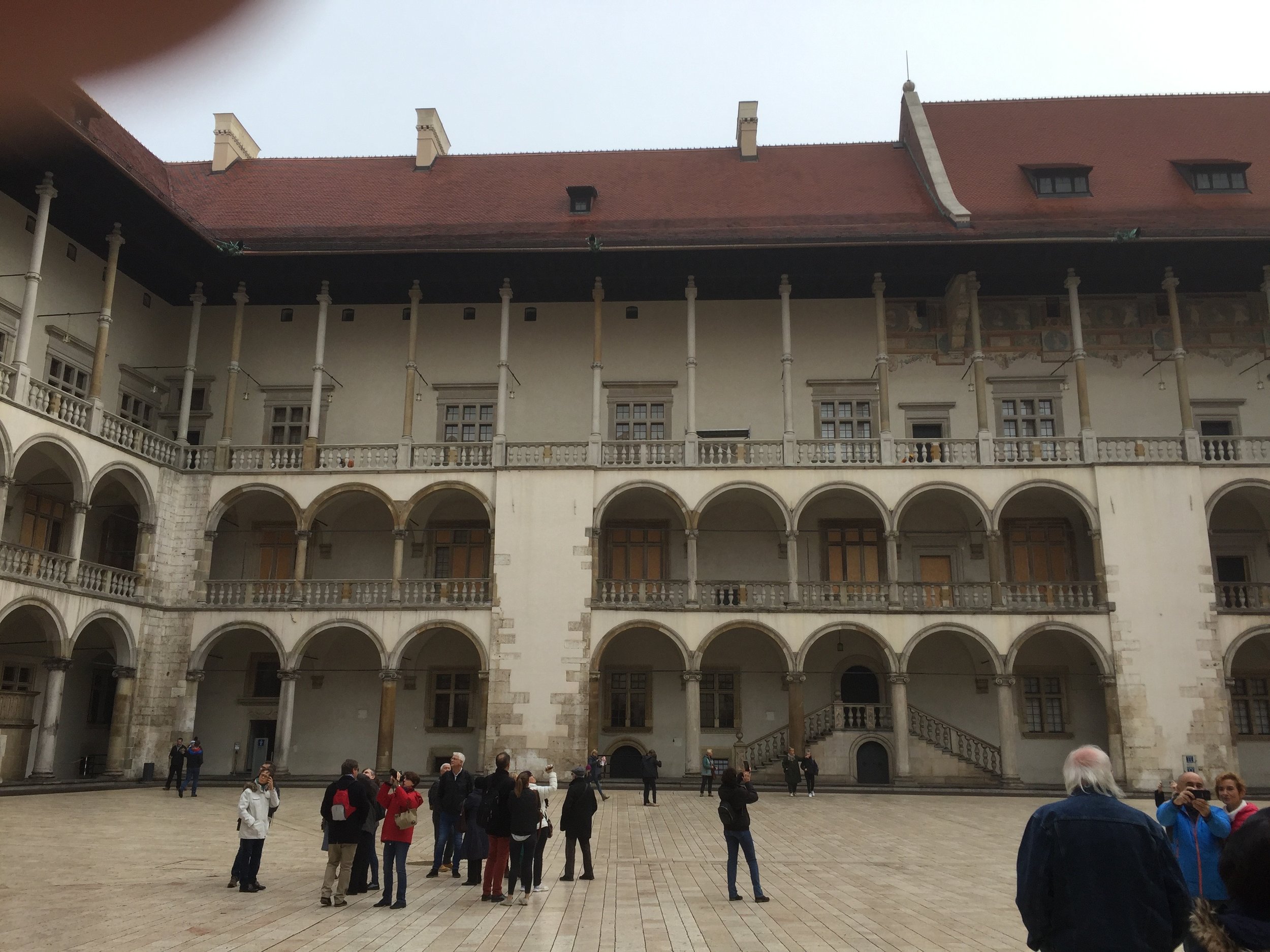 Courtyard of Wawel Castle
