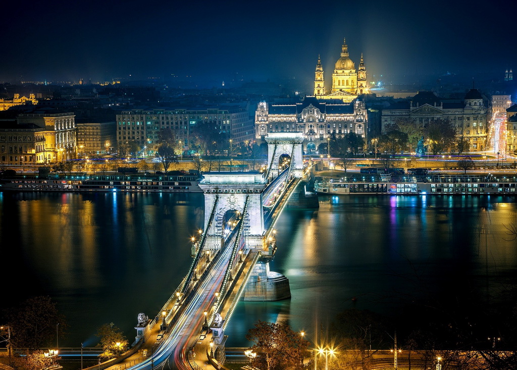 Chain Bridge from Higher Up