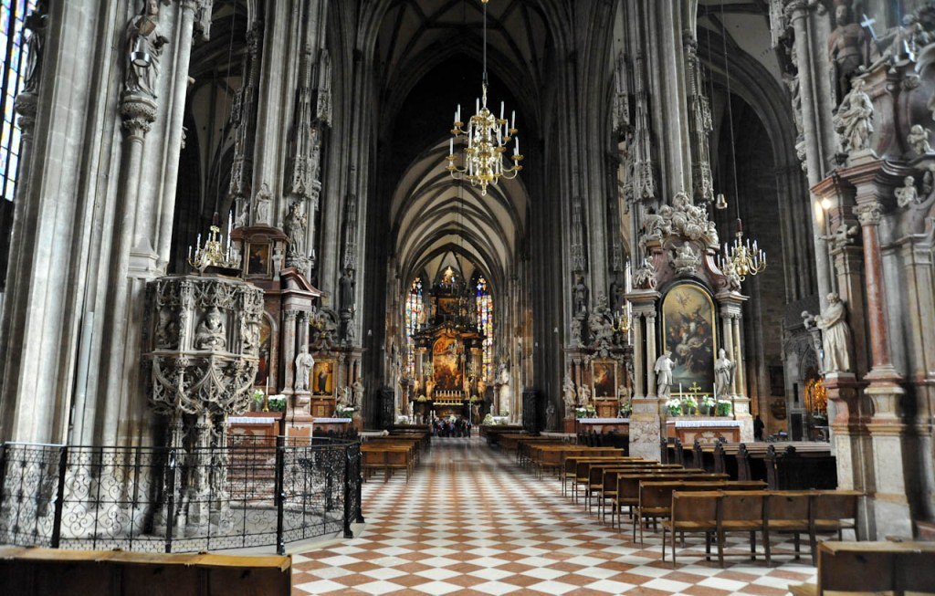 Inside St. Stephen's Cathedral