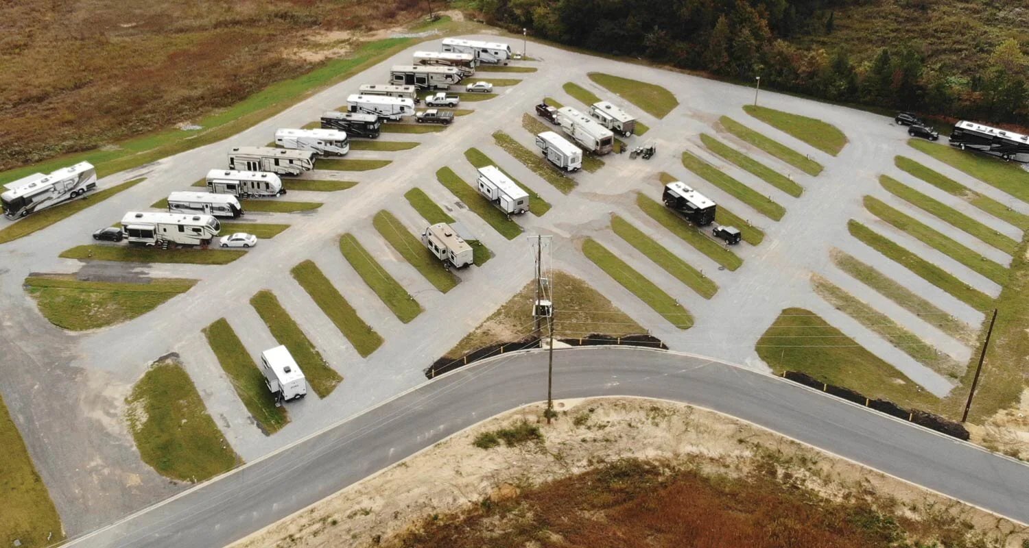 RV Park & RV Storage Construction Progress — Hawkins Pointe