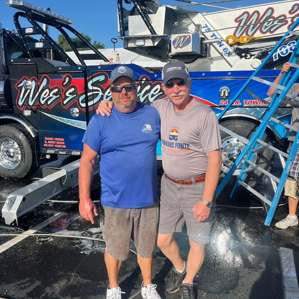 Another year at the Florida Tow Show with Eric Mann and his crew from Superior Washing and Detailing over 50 tow trucks for Miller.  Relationship started nearly 10 years ago and continues to be a critical part of what we do. We miss seeing Steven of 