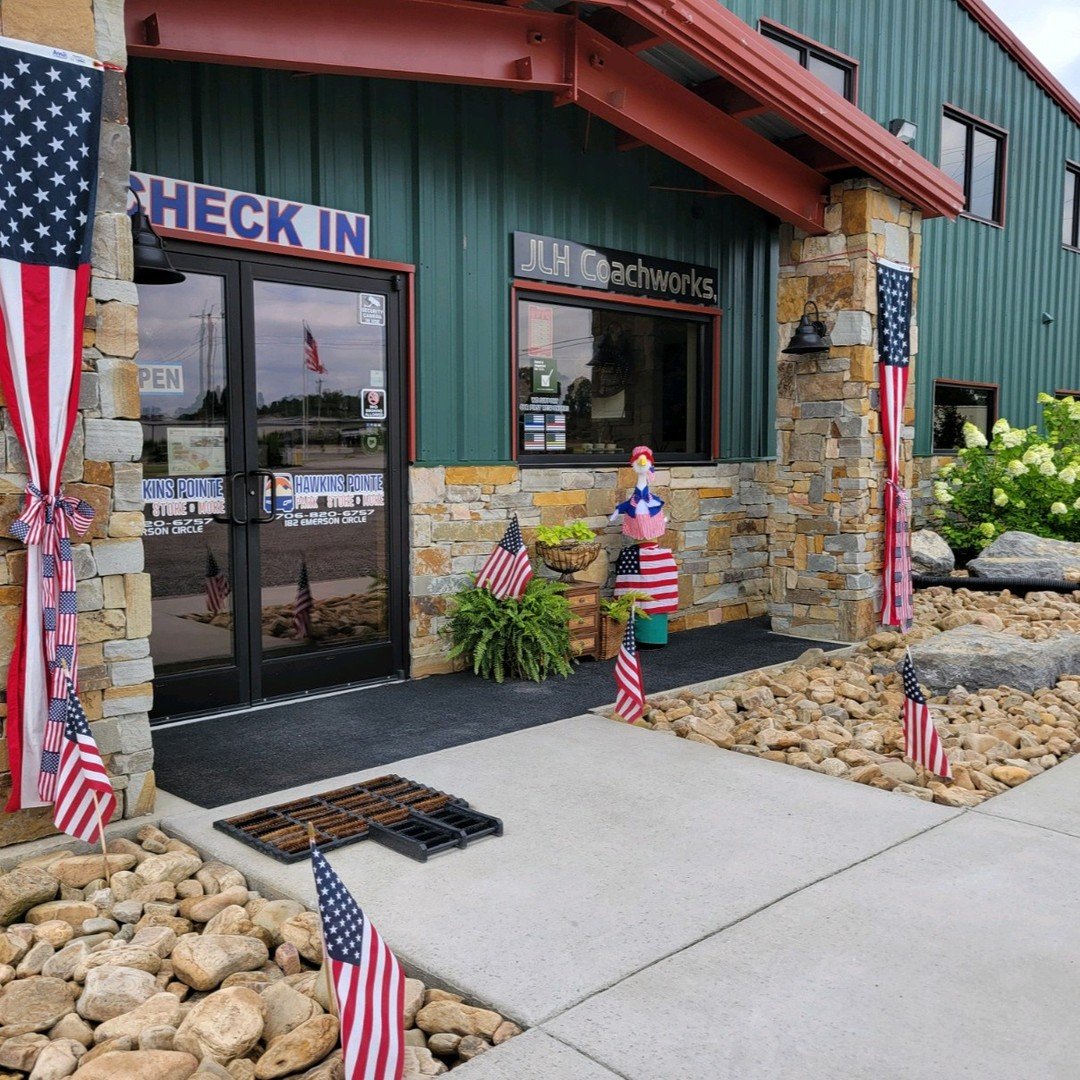 Happy Independence Day from the entire team at Hawkins Pointe RV Park! We hope your day is full of cookouts, fireworks, and quality time with loved ones. Let's take this day to be proud to be Americans and remember that Independence Day is a day of f