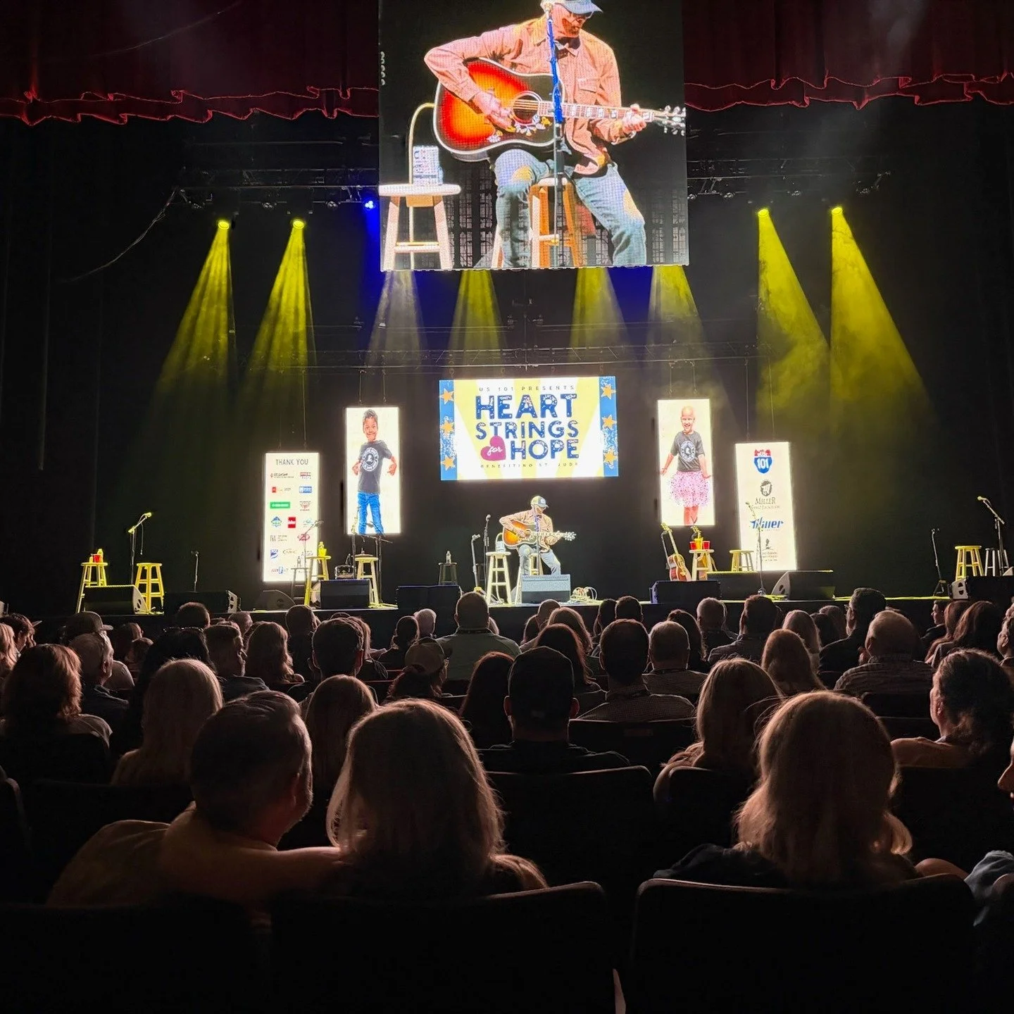 2026 Heart String for Hope convert 3/10/26. Sponsored by the Miller Family Foundation and Miller Industries, raised over $500,000.00 for this year. Held at the Chattanooga Memorial Concert Hall, not a seat was empty. Five country artists/songwriters 