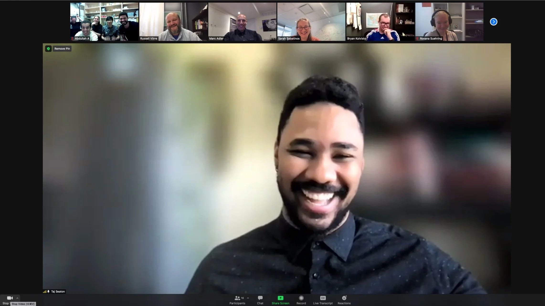 Taj successfully defends his MSc