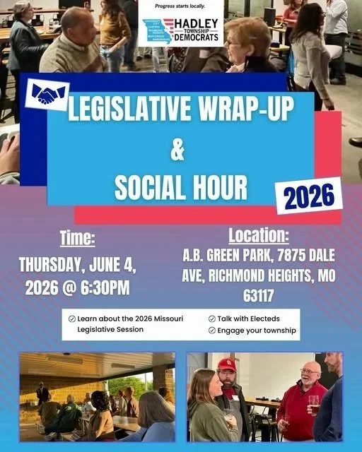 Legislative Wrap Up &amp; Social Hour in the Park