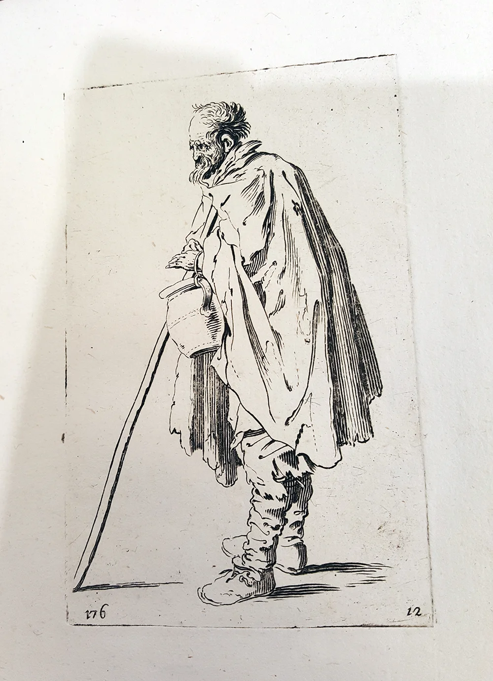 Jacques Callot (17th century), Images of beggars , RISD Museum, 45.0.43