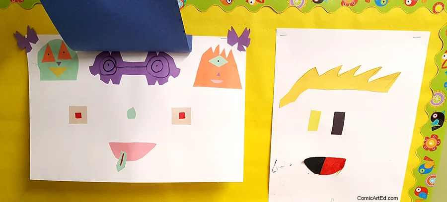 Feelings Faces by 4th graders!