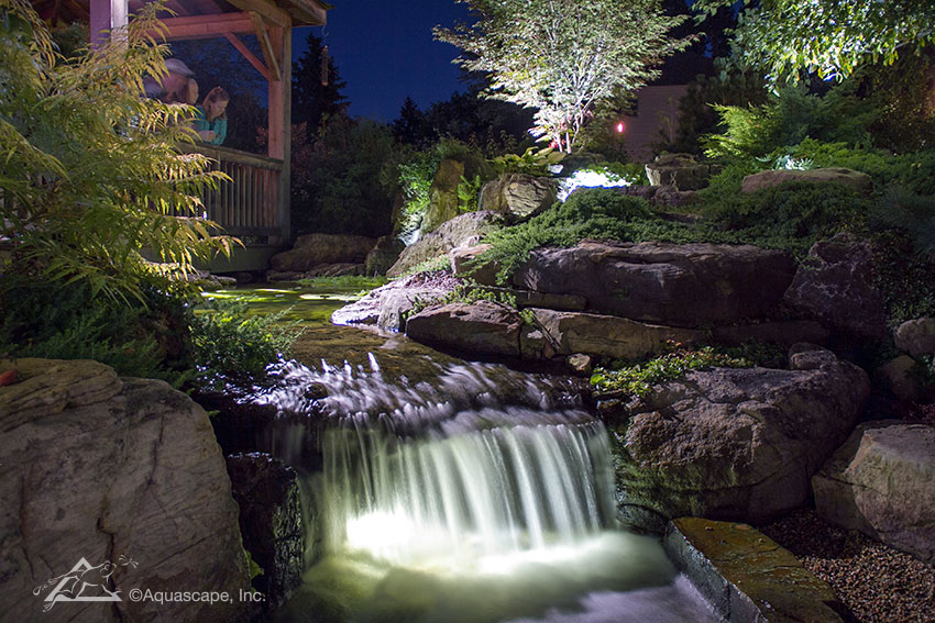 Pondless waterfall
