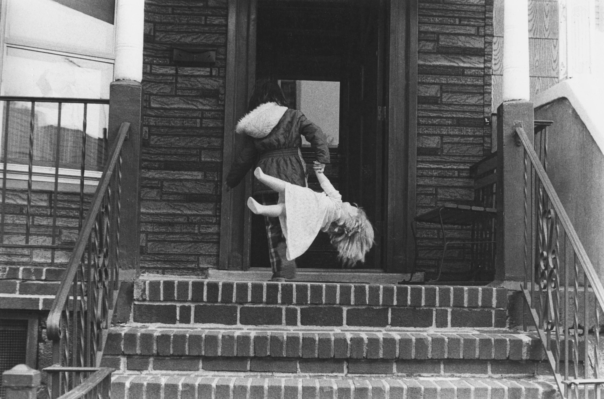 Girl with Doll, Brooklyn, NY, 1975