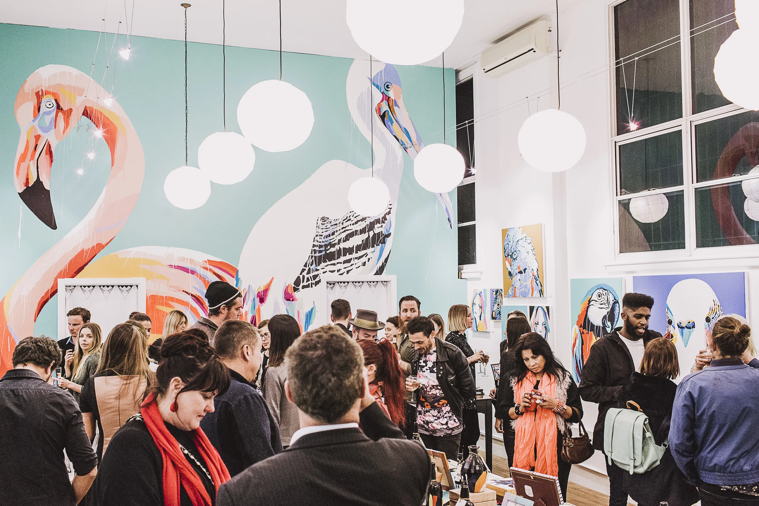 Anya Brock Opening Sydney 2014