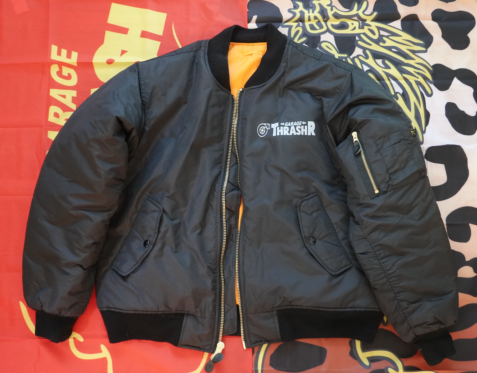 Thrash Nylon Flight Jacket