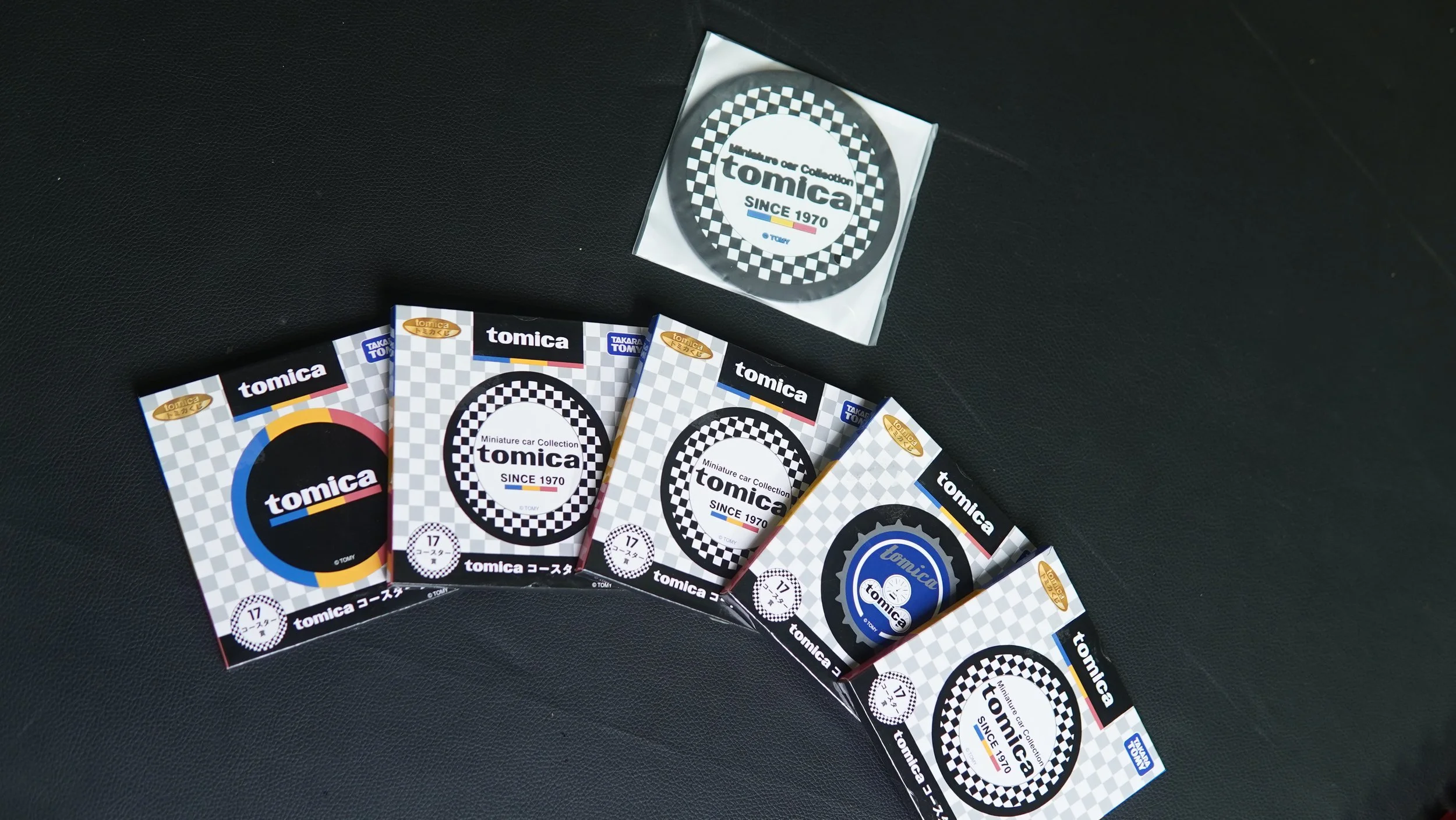 Tomica Rubber Coaster Set