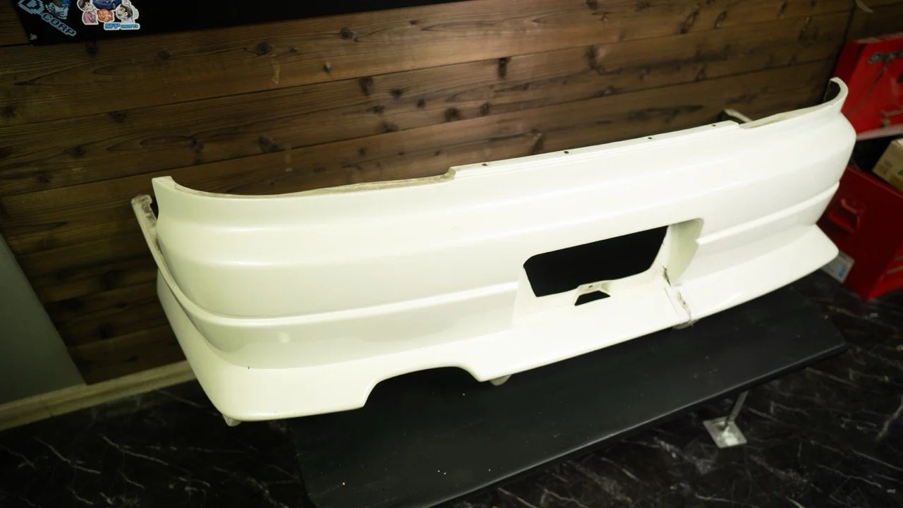 Uras S15 FRP Rear Bumper