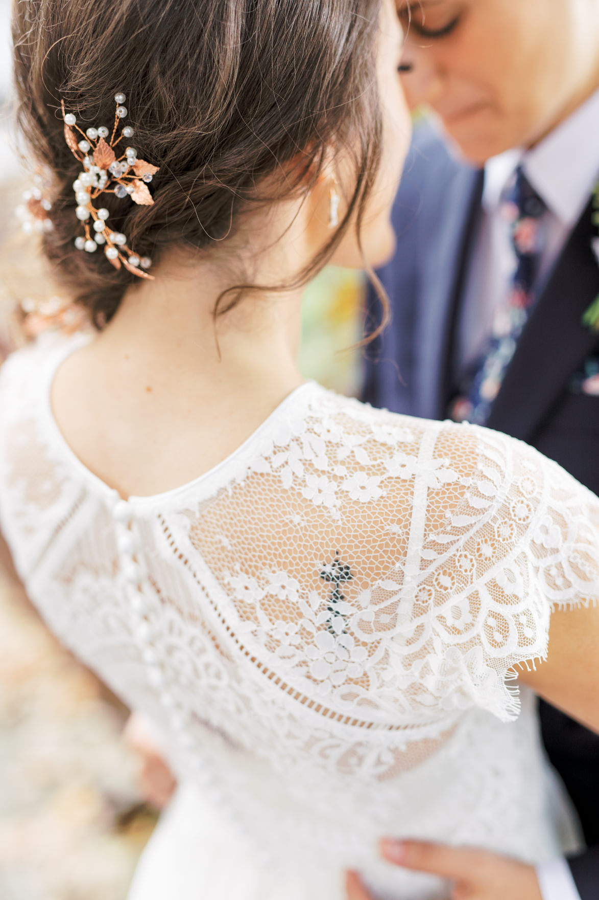 We can’t get over the details of the lace from Missy’s white capelet top, it was such a unique and fresh take on a wedding look that still super feminine for her modern and elegant old city Philadelphia Power Plant Productions wedding. Power Plant Production wedding photographer