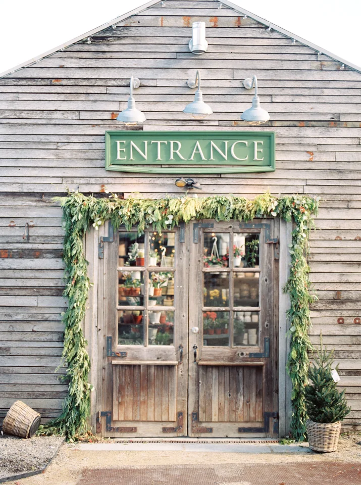 We love the rustic exterior of the wooden buildings at Terrain. They make the perfect spot for your chic boho wedding. Top 20 Philadelphia wedding venues. Terrain wedding photographer