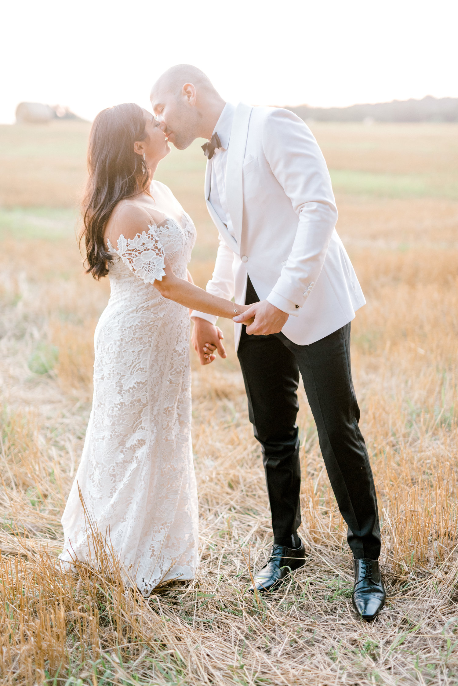 When getting married here, don’t forget to go out into the field for sunset portraits. It’s the rustic location that remains elegant and sophisticated. It’s easy to see why this New Hope, Pennsylvania venue made our Top 20 Philadelphia Area Wedding Venues. Hotel du Village wedding photographer.