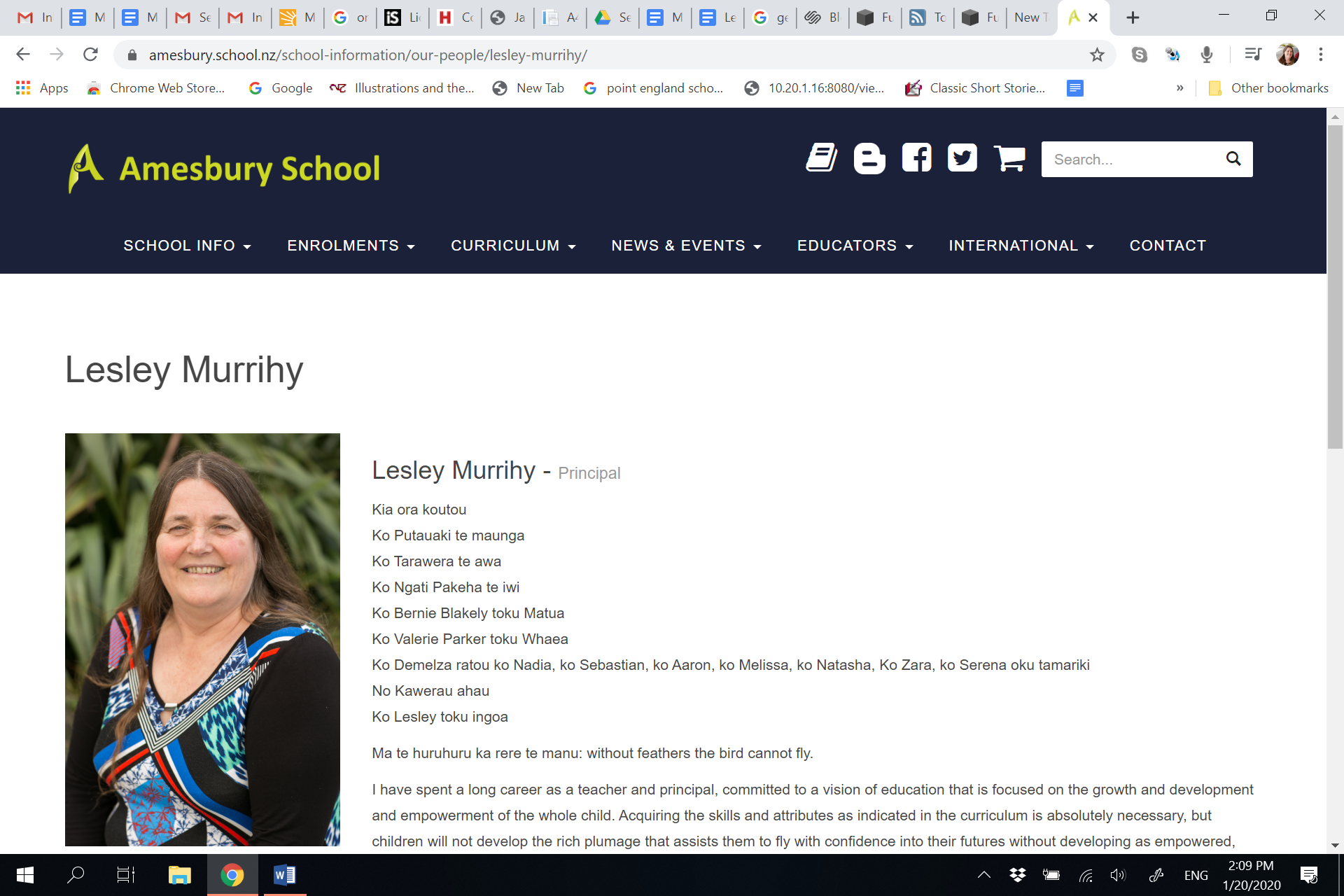 Letting go - the ruminations of an off duty principal